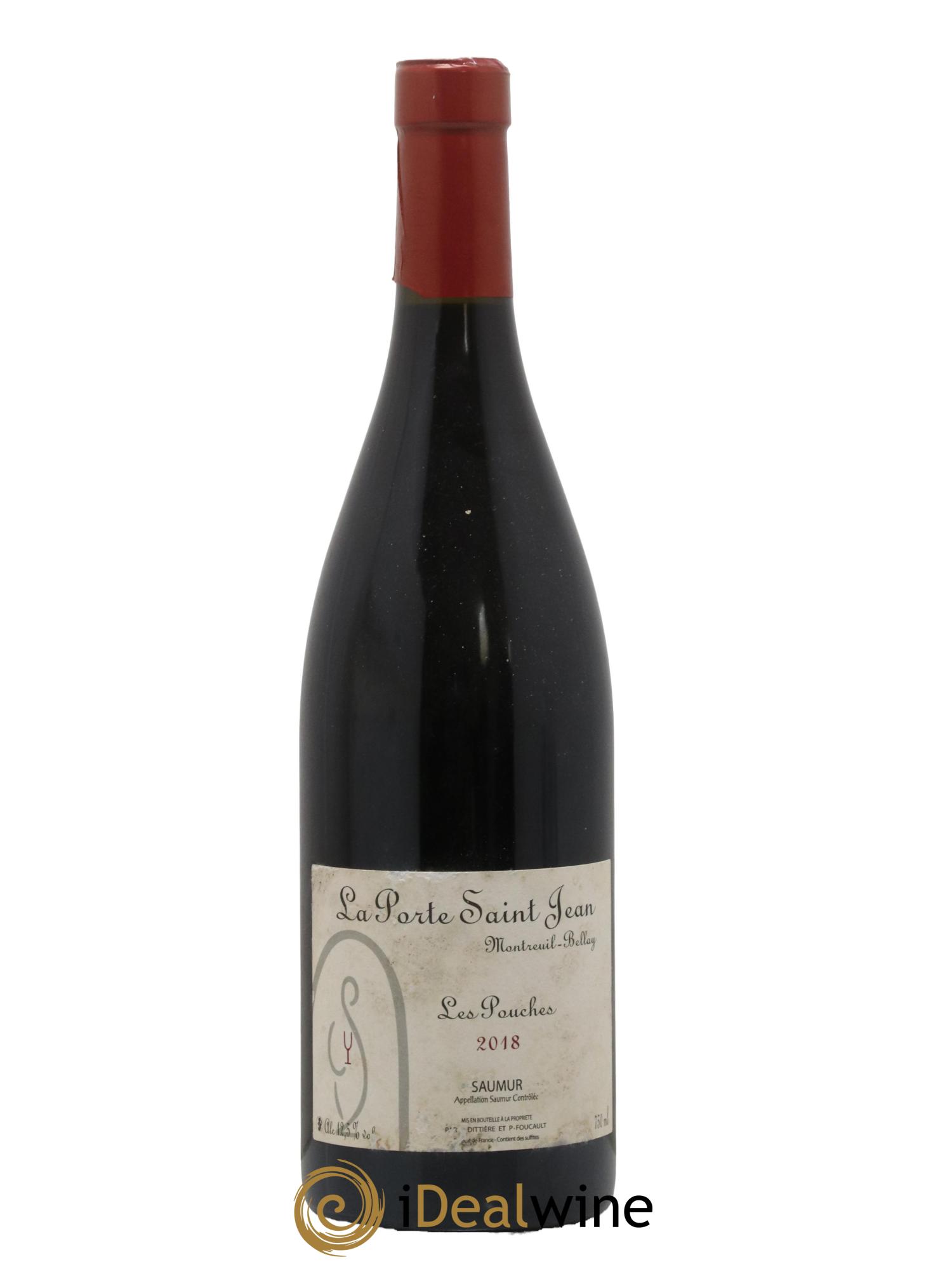 Saumur Les Pouches La Porte Saint Jean 2018 - Lot de 1 bouteille - 0