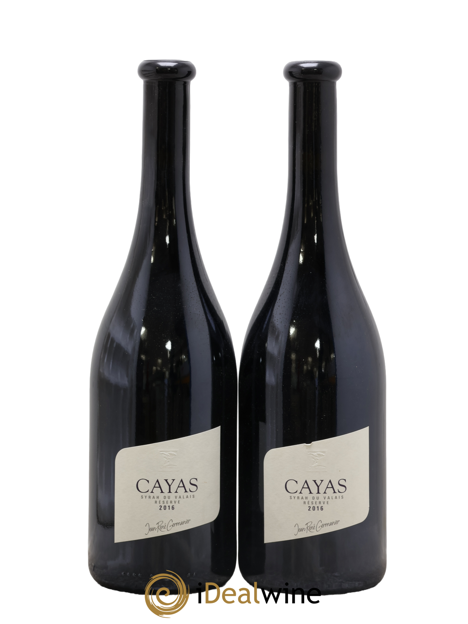 Valais Cayas Syrah Réserve Jean-René Gerlanier 2016 - Lot de 2 bouteilles - 0