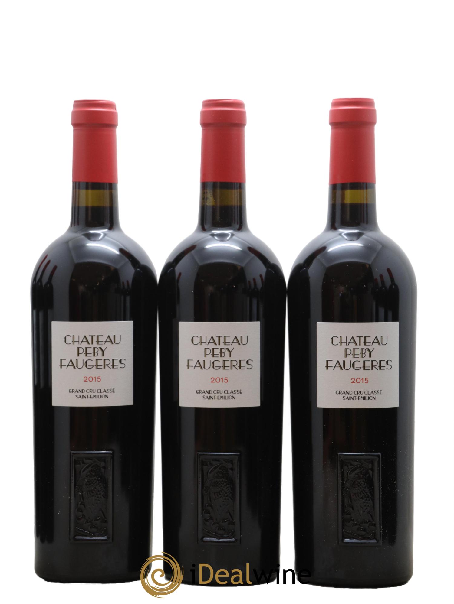 Château Péby Faugères Grand Cru Classé 2015 - Lot de 12 bouteilles - 3