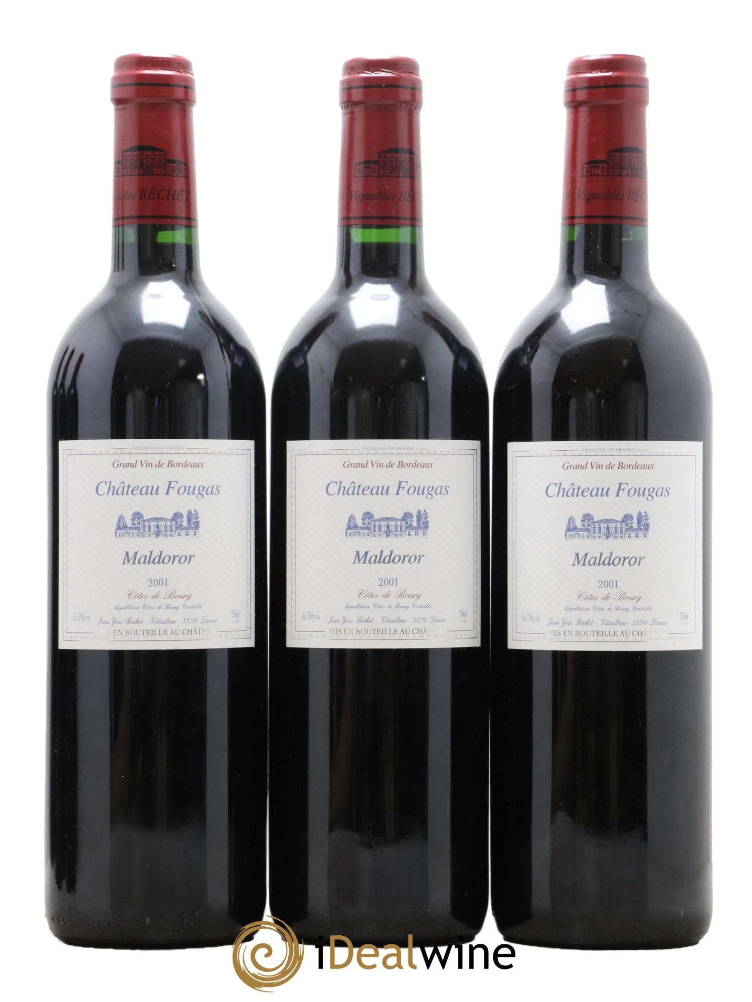 Château Fougas Maldoror 2001 - Posten von 12 Flaschen - 3