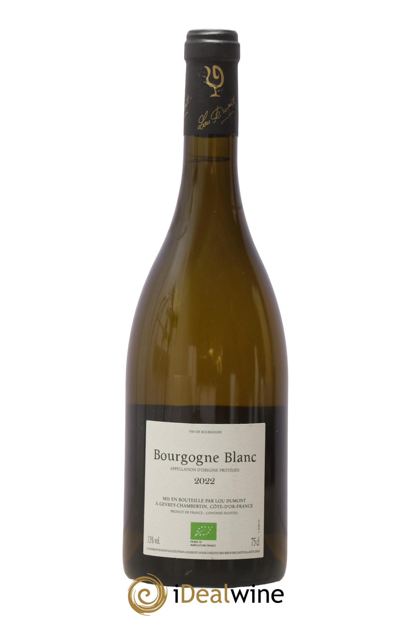Bourgogne Lou Dumont 2022 - Lot de 1 bouteille - 1