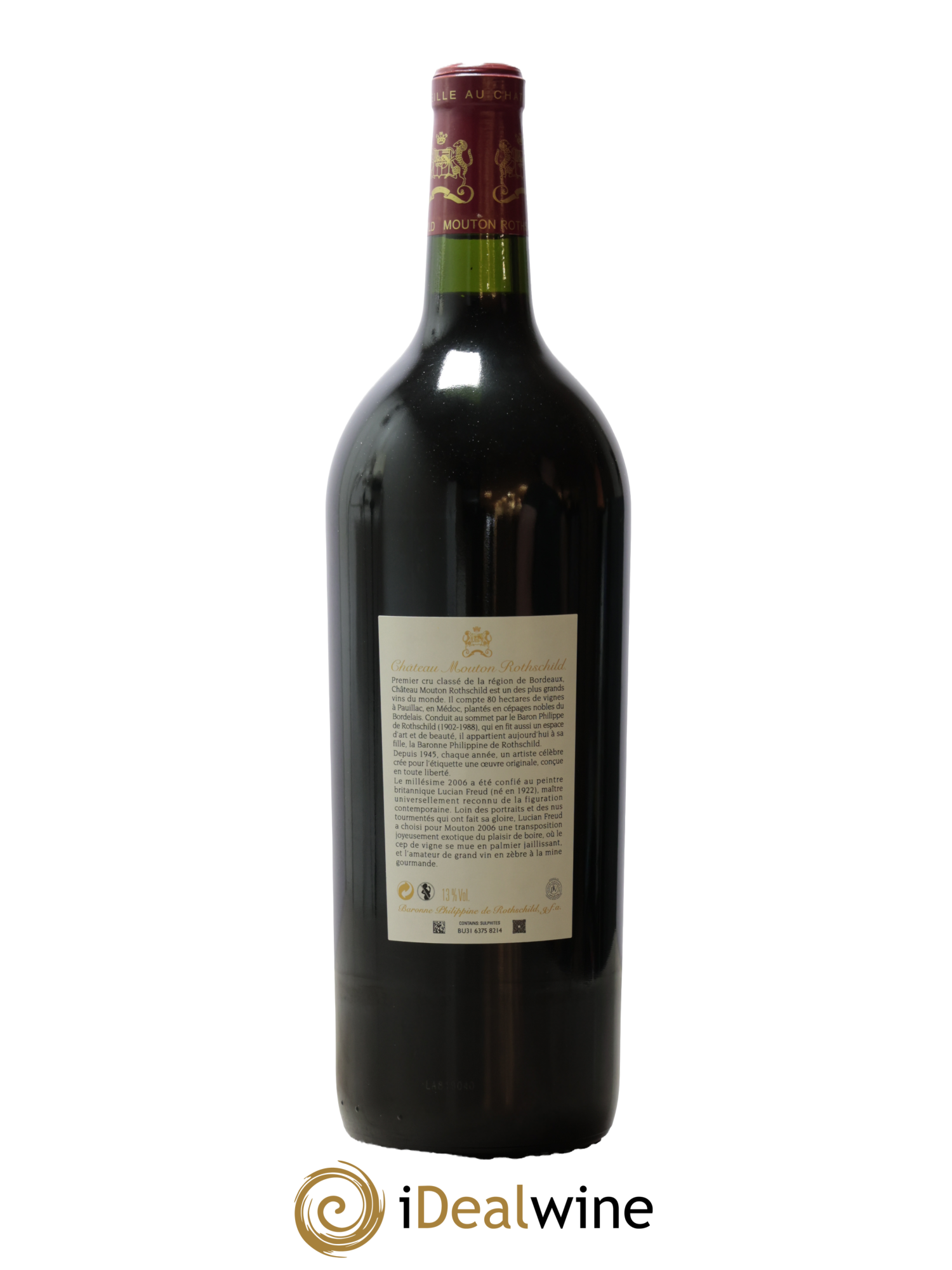 Château Mouton Rothschild 1er Grand Cru Classé 2006 - Lot de 1 magnum - 1