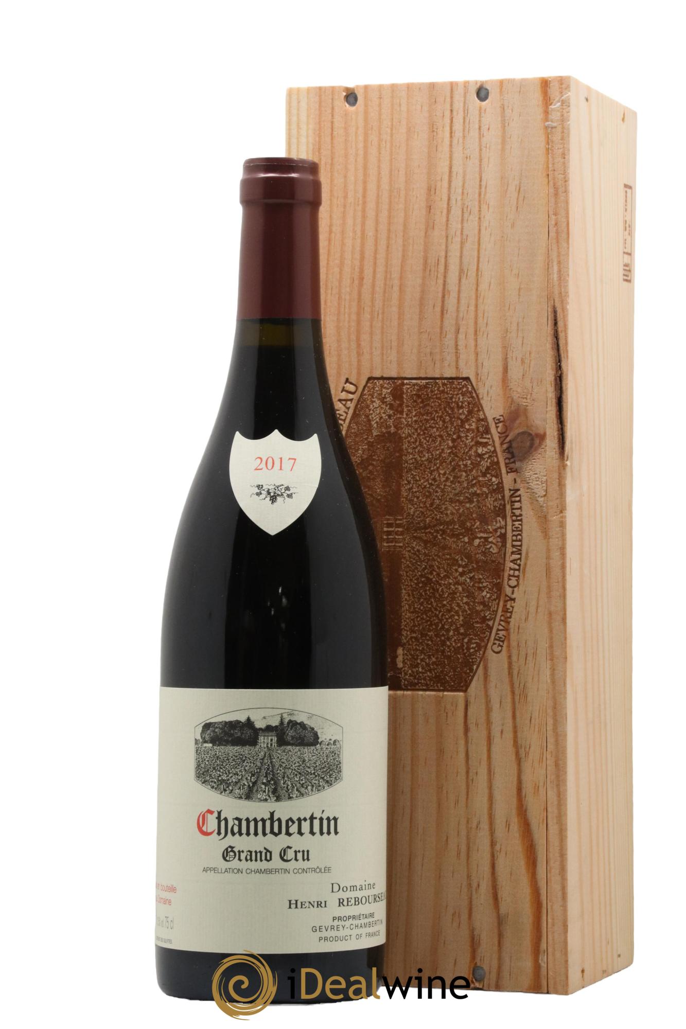 Chambertin Grand Cru Henri Rebourseau 2017 - Lot of 1 bottle - 0