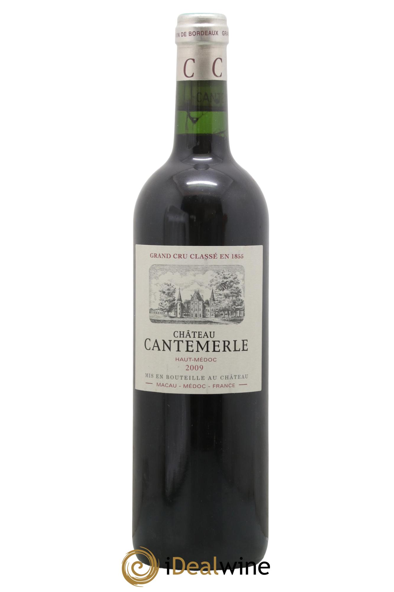 Château Cantemerle 5ème Grand Cru Classé 2009 - Posten von 1 Flasche - 0