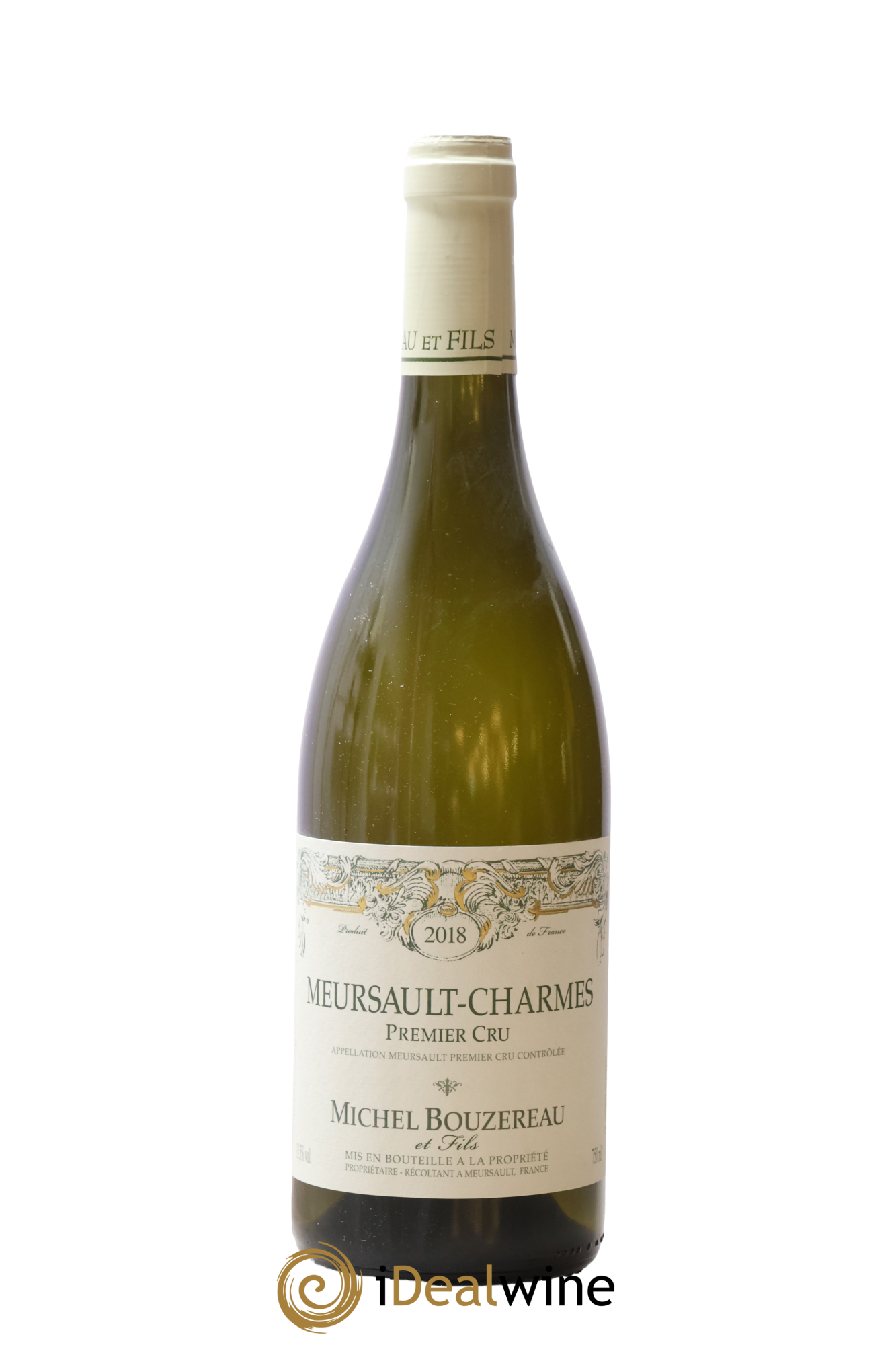 Meursault 1er Cru Les Charmes Michel Bouzereau et Fils (Domaine) 2019 - Lot de 1 bouteille - 0