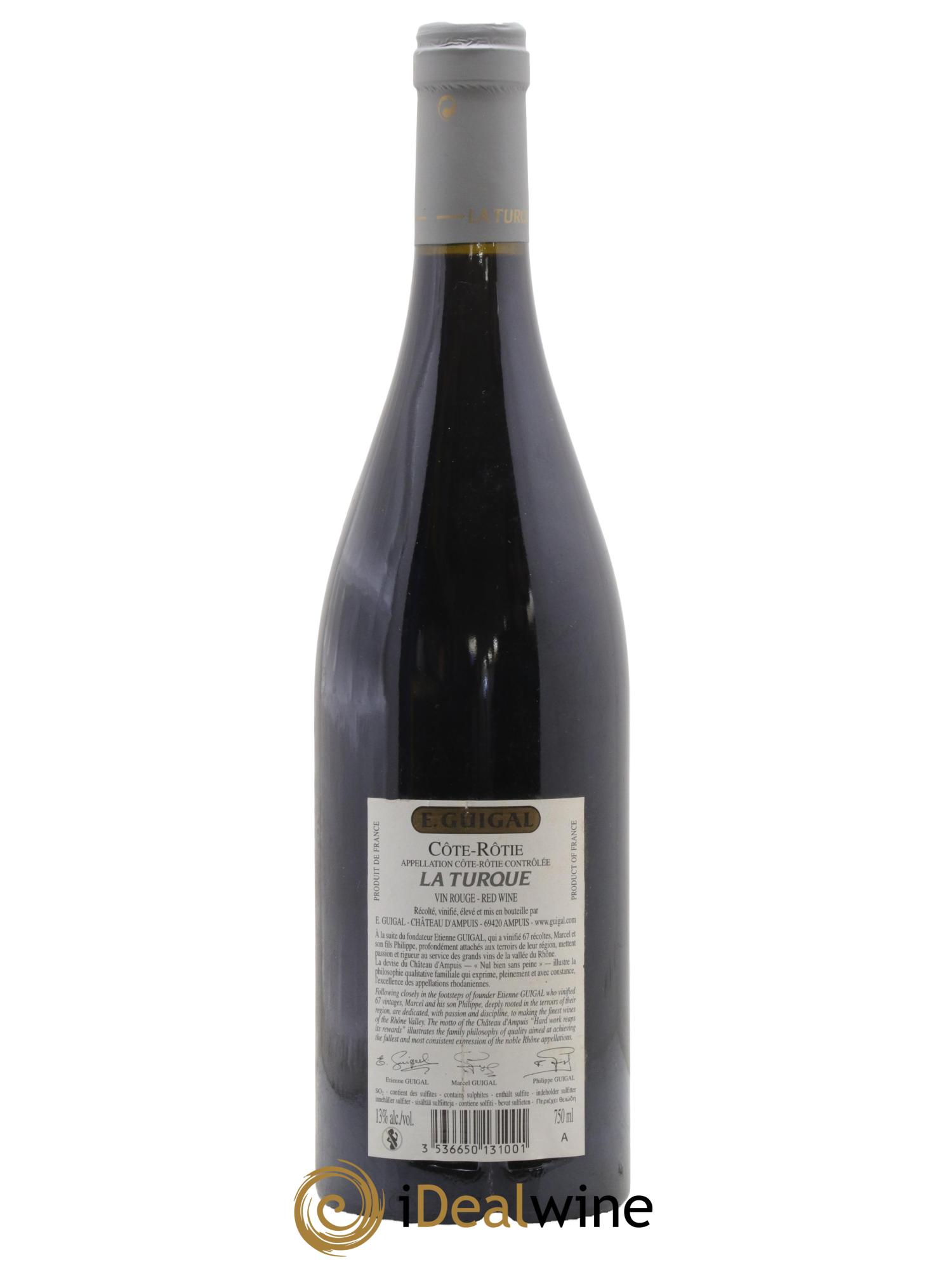 Côte-Rôtie La Turque Guigal 2007 - Lotto di 1 bottiglia - 1