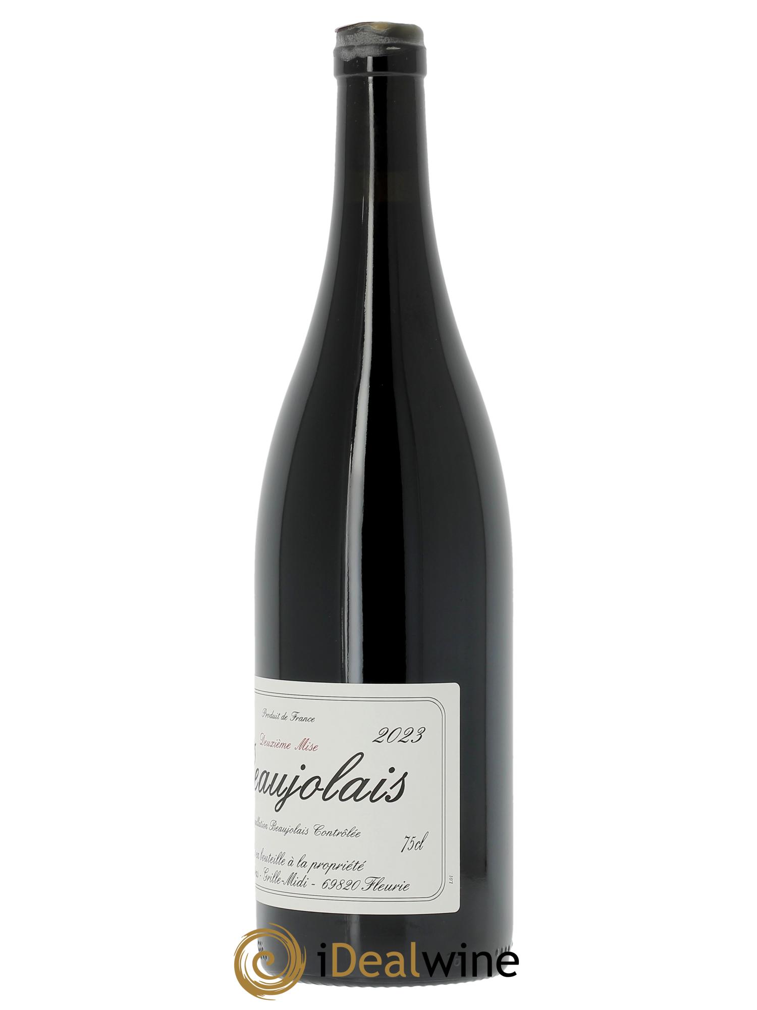 Beaujolais 2nde Mise Yvon Métras  2023 - Lot de 1 bouteille - 1