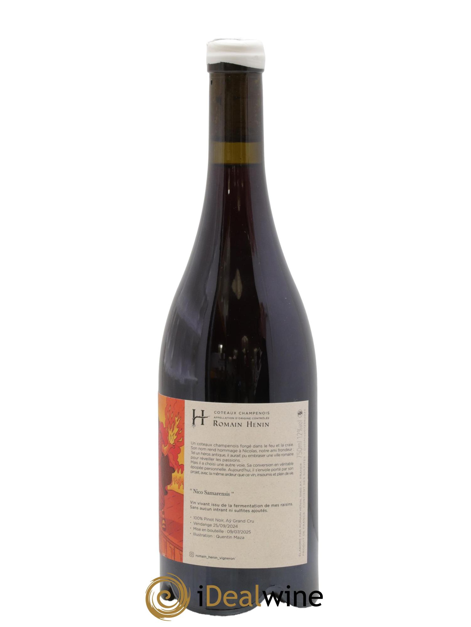 Nico Samarensis Romain Henin 2024 - Lot of 1 bottle - 1
