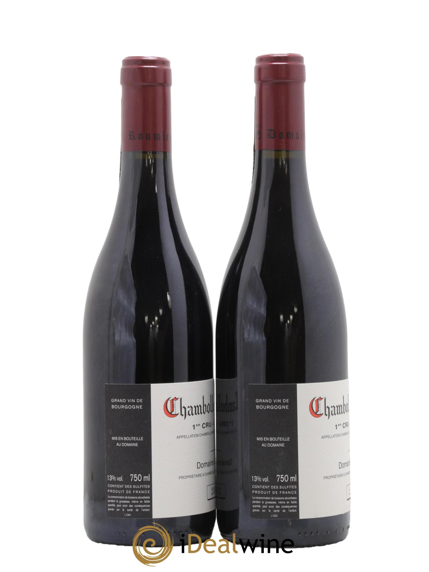 Chambolle-Musigny 1er Cru Les Cras Georges Roumier (Domaine) 2012 - Lot de 2 bouteilles - 1