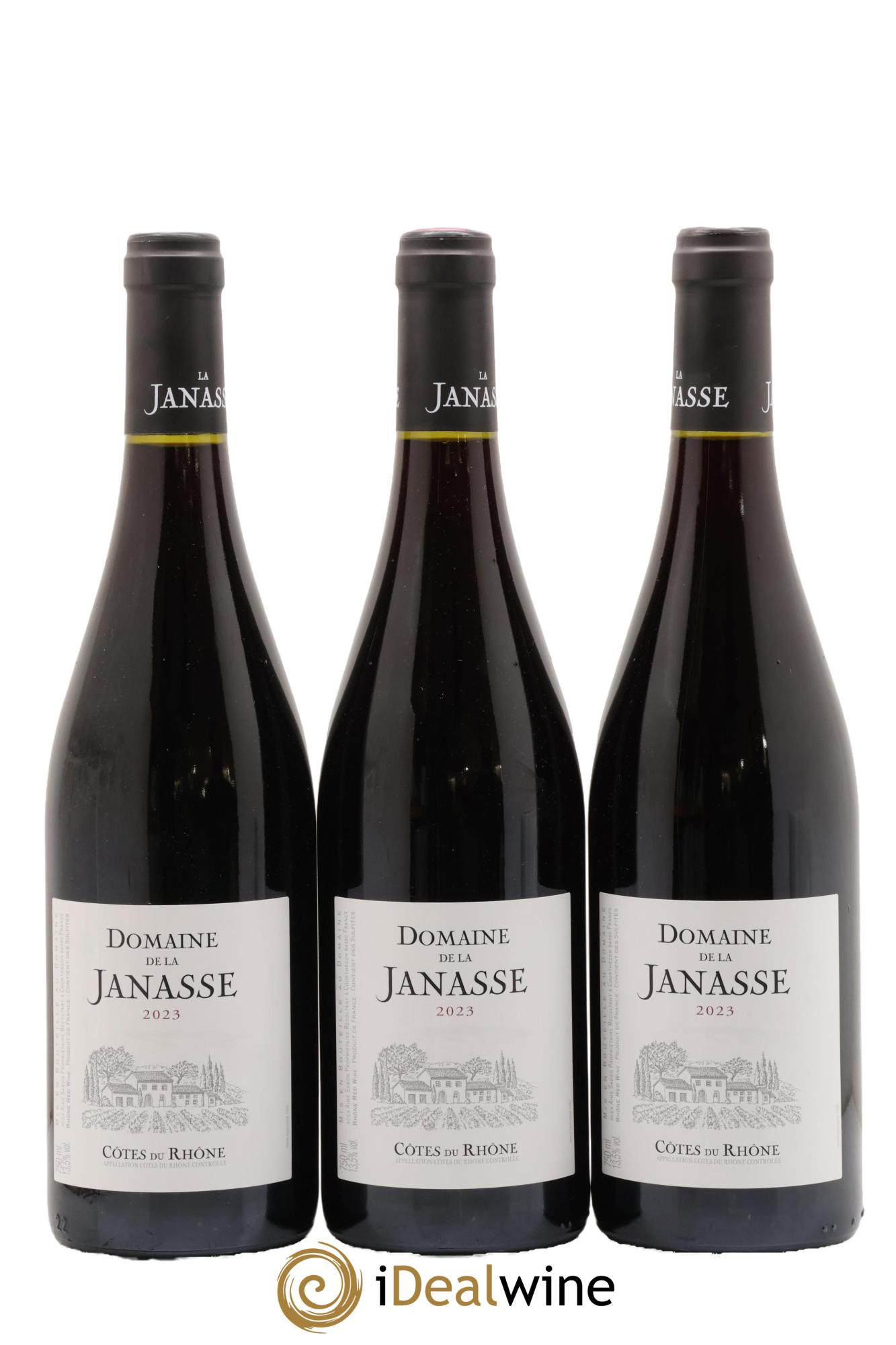 Côtes-du-Rhône La Janasse (Domaine de) Aimé Sabon 2023 - Lot de 3 bouteilles - 0