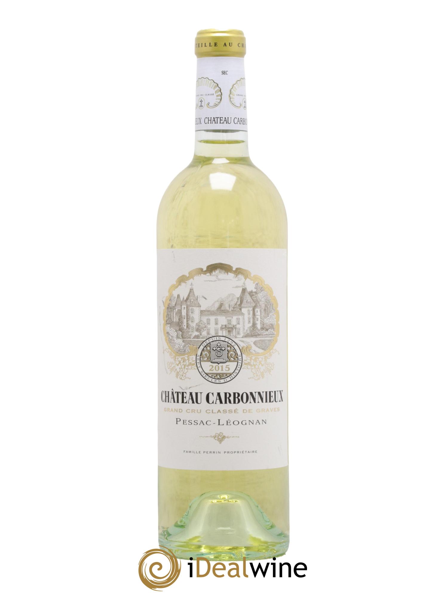 Château Carbonnieux Cru Classé de Graves 2015 - Lot de 1 bouteille - 0