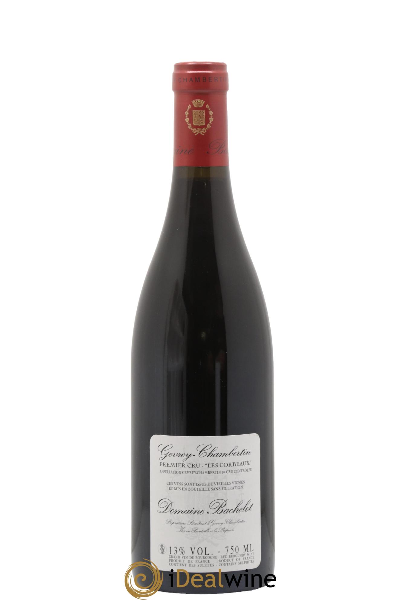 Gevrey-Chambertin 1er Cru Les Corbeaux Vieilles Vignes Denis Bachelet (Domaine) 2018 - Lot of 1 bottle - 1