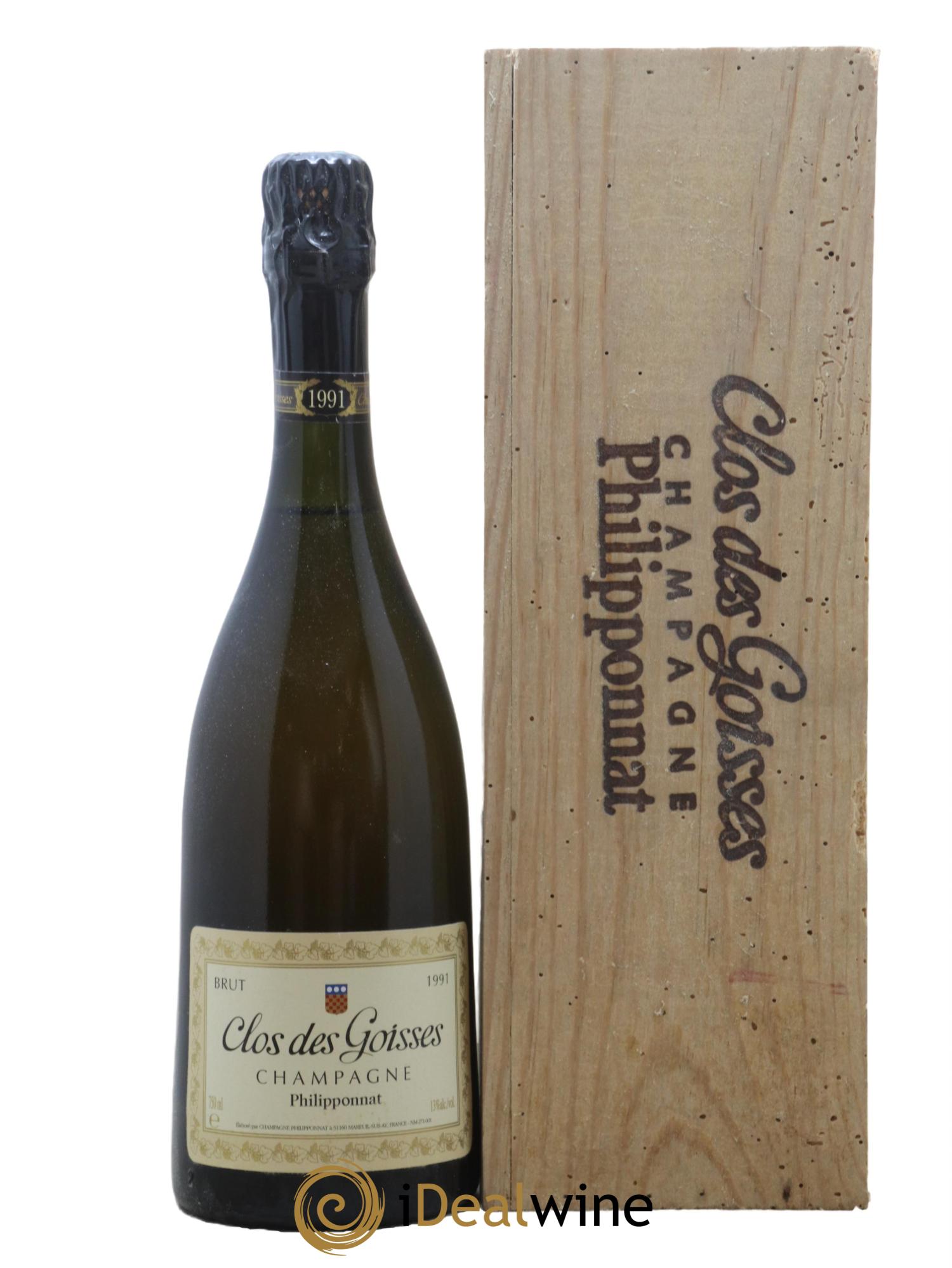 Clos des Goisses Philipponnat 1991 - Lot de 1 bouteille - 1