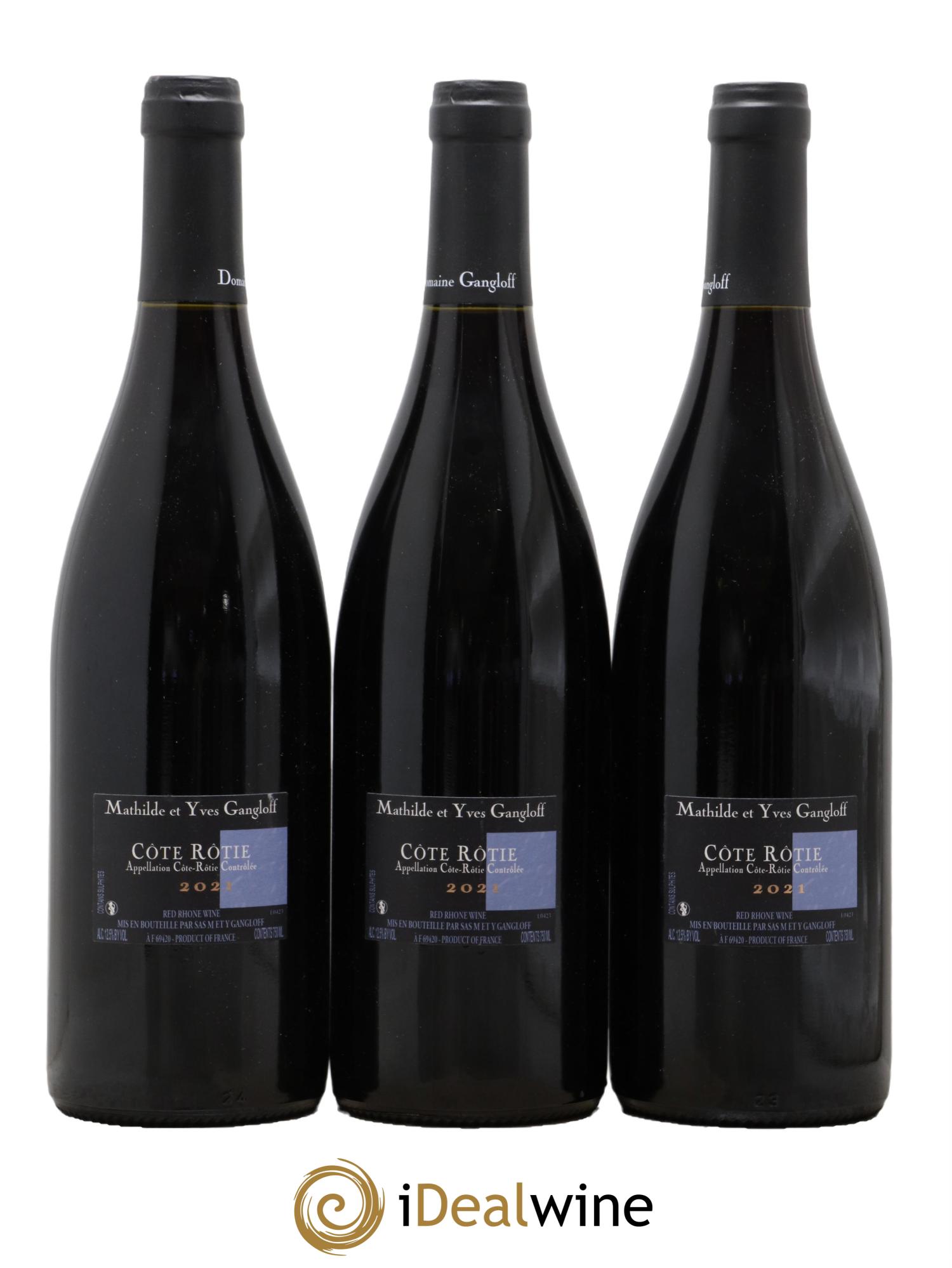 Côte-Rôtie La Barbarine Gangloff (Domaine) 2021 - Lot de 3 bouteilles - 1