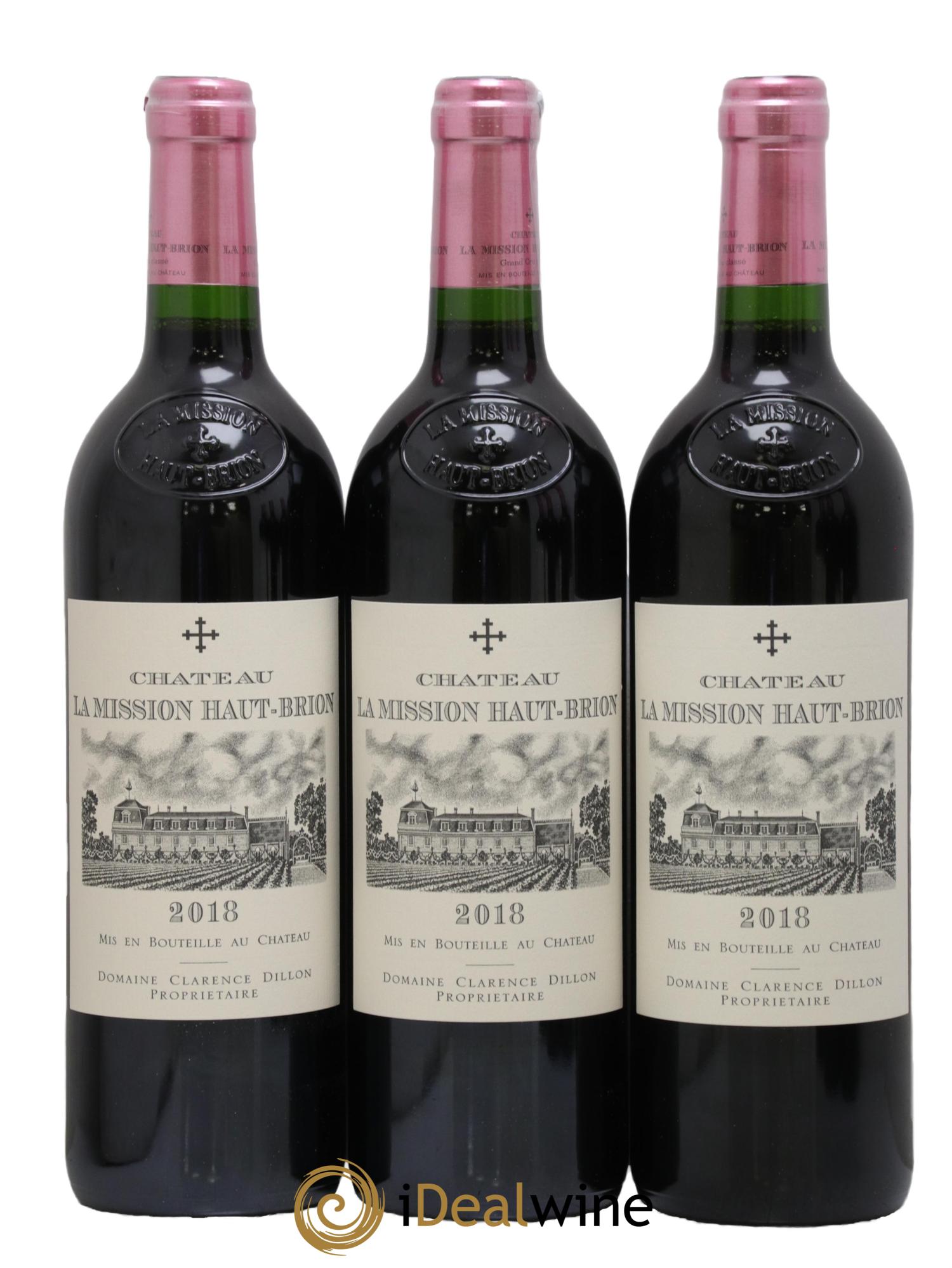 Château la Mission Haut-Brion Cru Classé de Graves 2018 - Lot de 6 bouteilles - 2