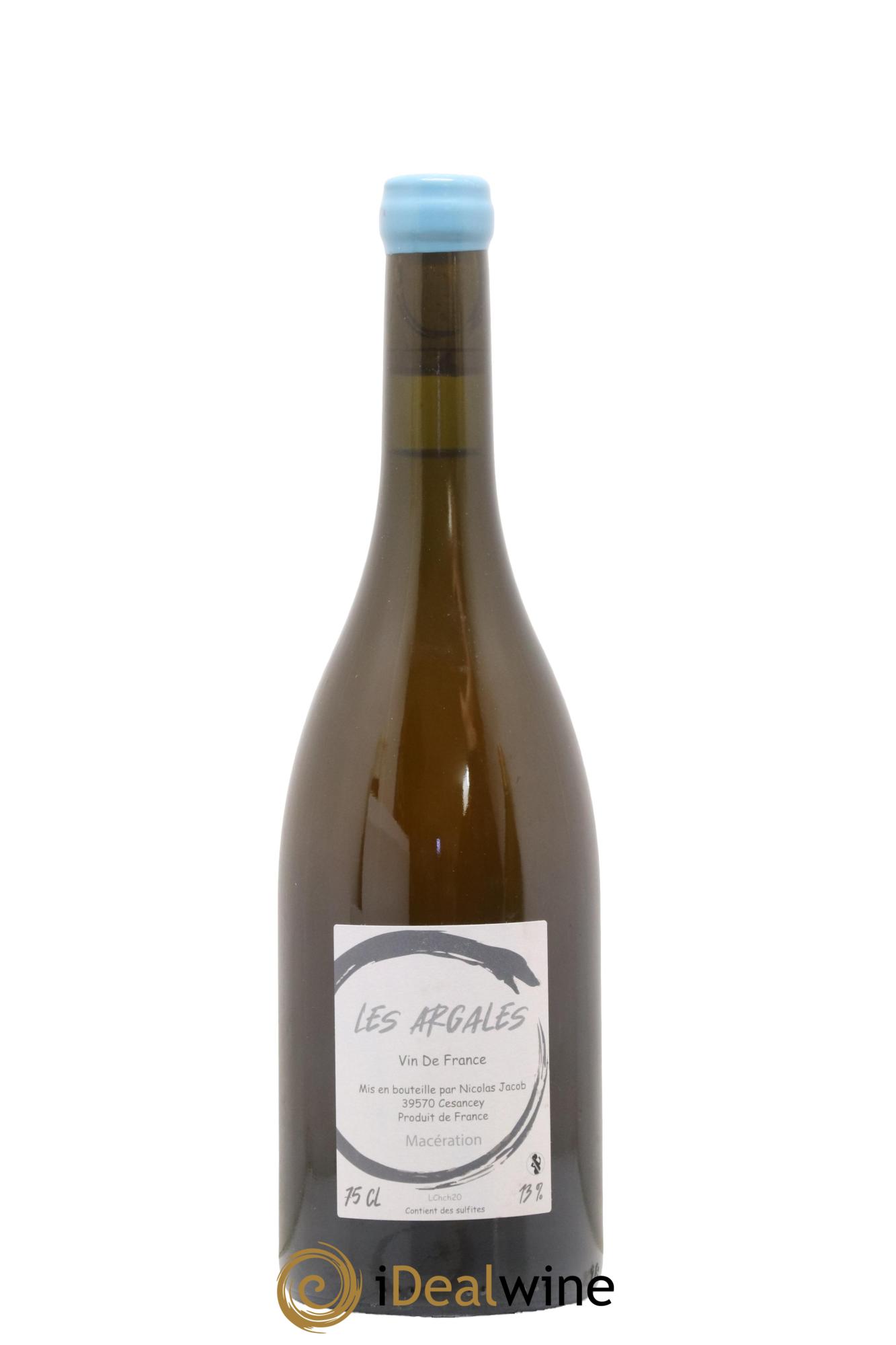 Vin de France Les Argales Nicolas Jacob 2020 - Lot of 1 bottle - 1