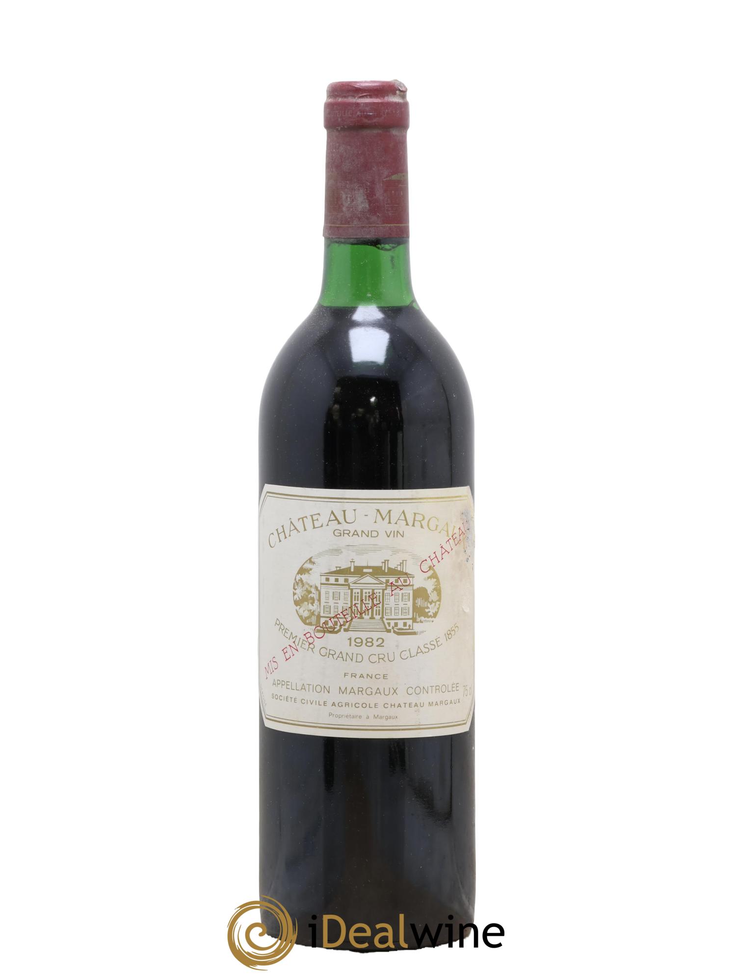 Château Margaux 1er Grand Cru Classé 1982 - Posten von 1 Flasche - 0