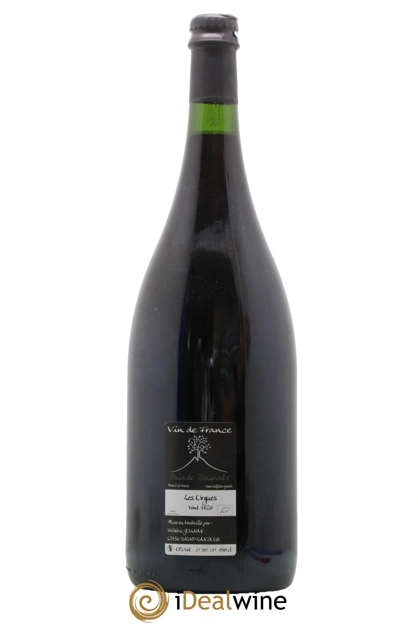 Vin de France Les Orgues Vignoble de l'Arbre Blanc 2018 - Lot de 1 magnum - 1