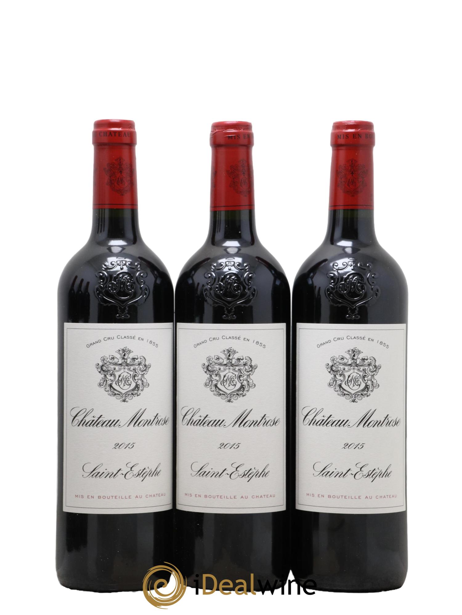 Château Montrose 2ème Grand Cru Classé 2015 - Lot de 6 bouteilles - 1