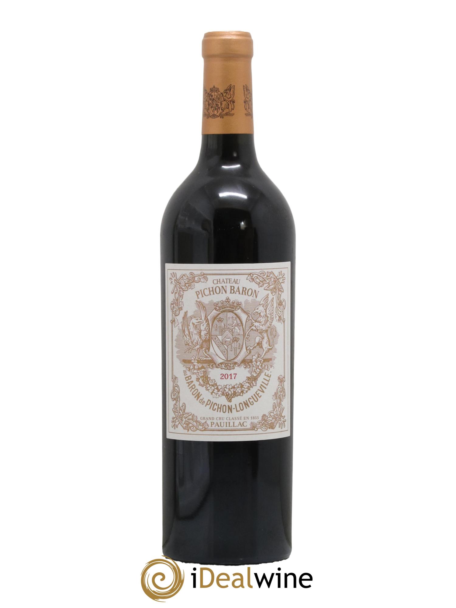 Pichon Longueville Baron 2ème Grand Cru Classé 2017 - Lot de 1 bouteille - 0