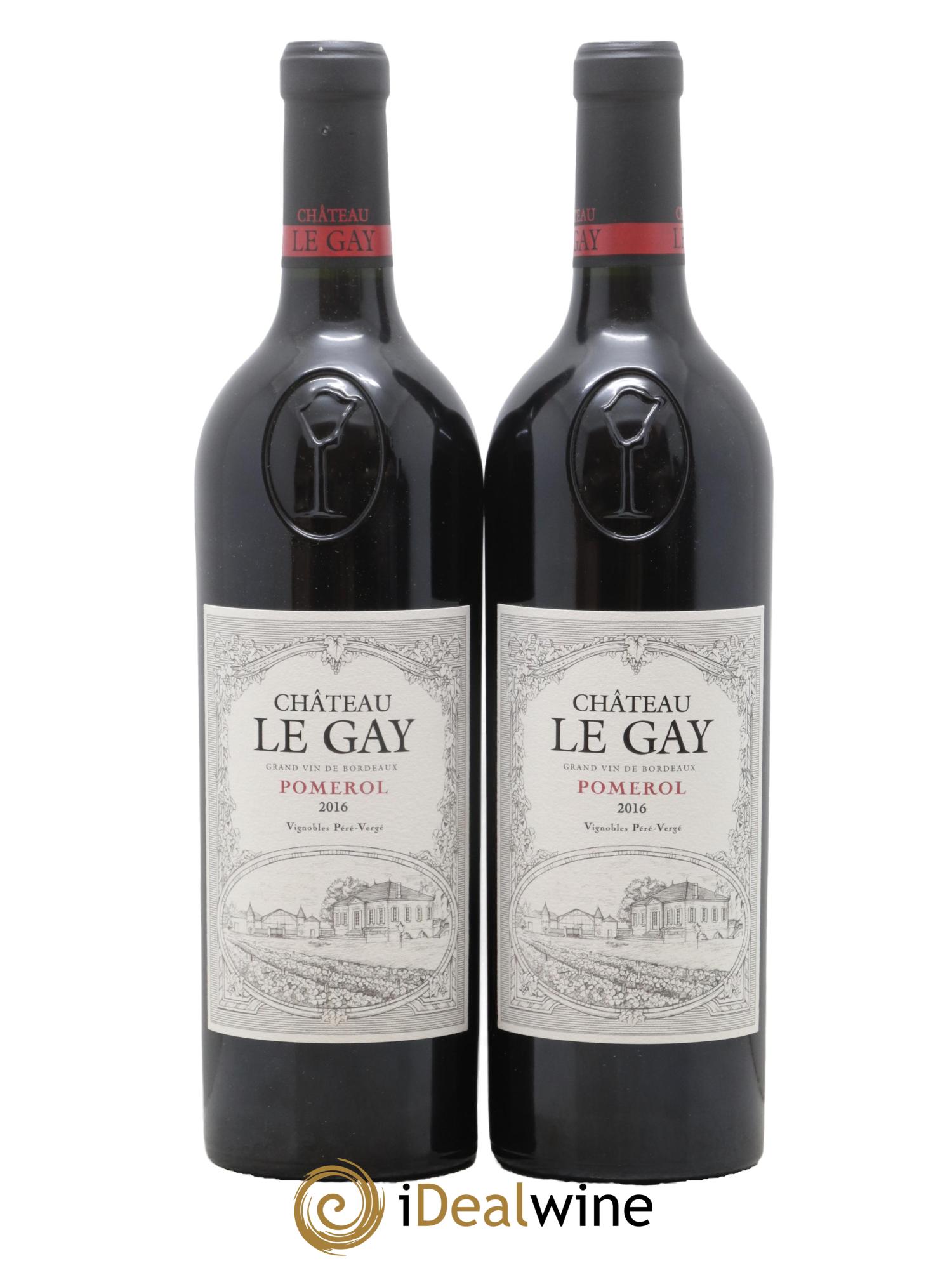 Château Le Gay 2016 - Posten von 2 Flaschen - 0