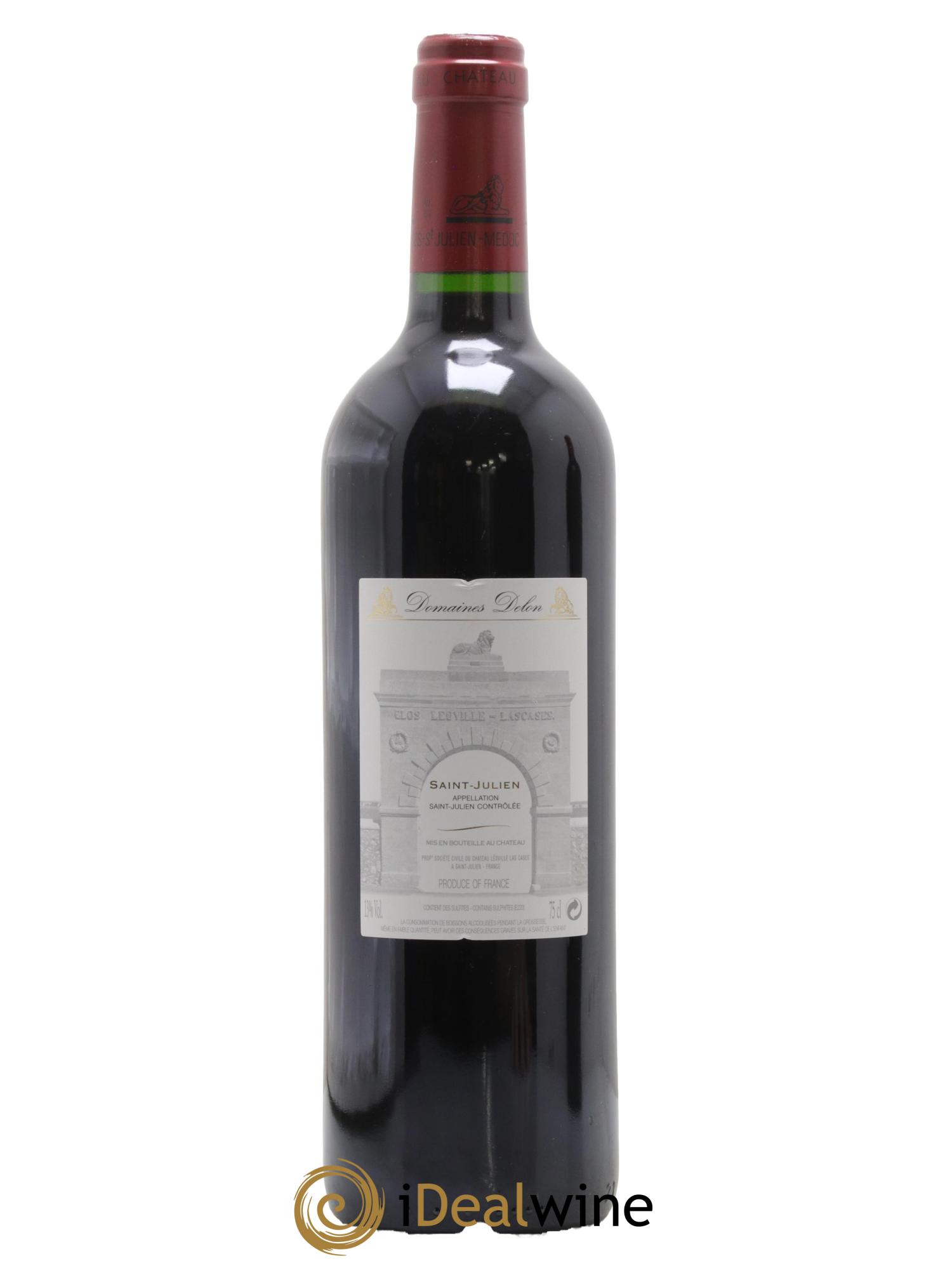 Château Léoville Las Cases 2ème Grand Cru Classé 2004 - Lot de 1 bouteille - 1