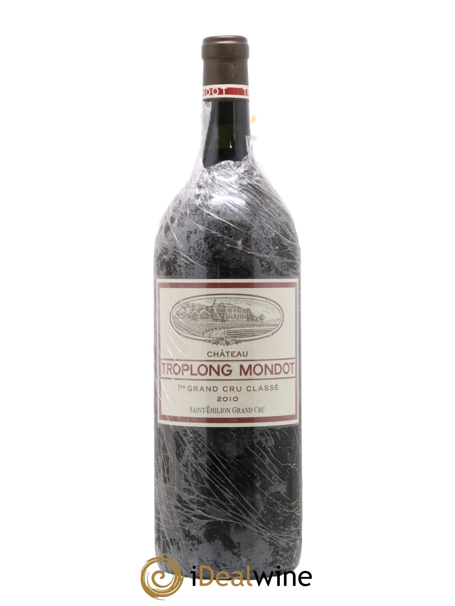 Château Troplong Mondot 1er Grand Cru Classé B 2010 - Lot de 1 magnum - 0