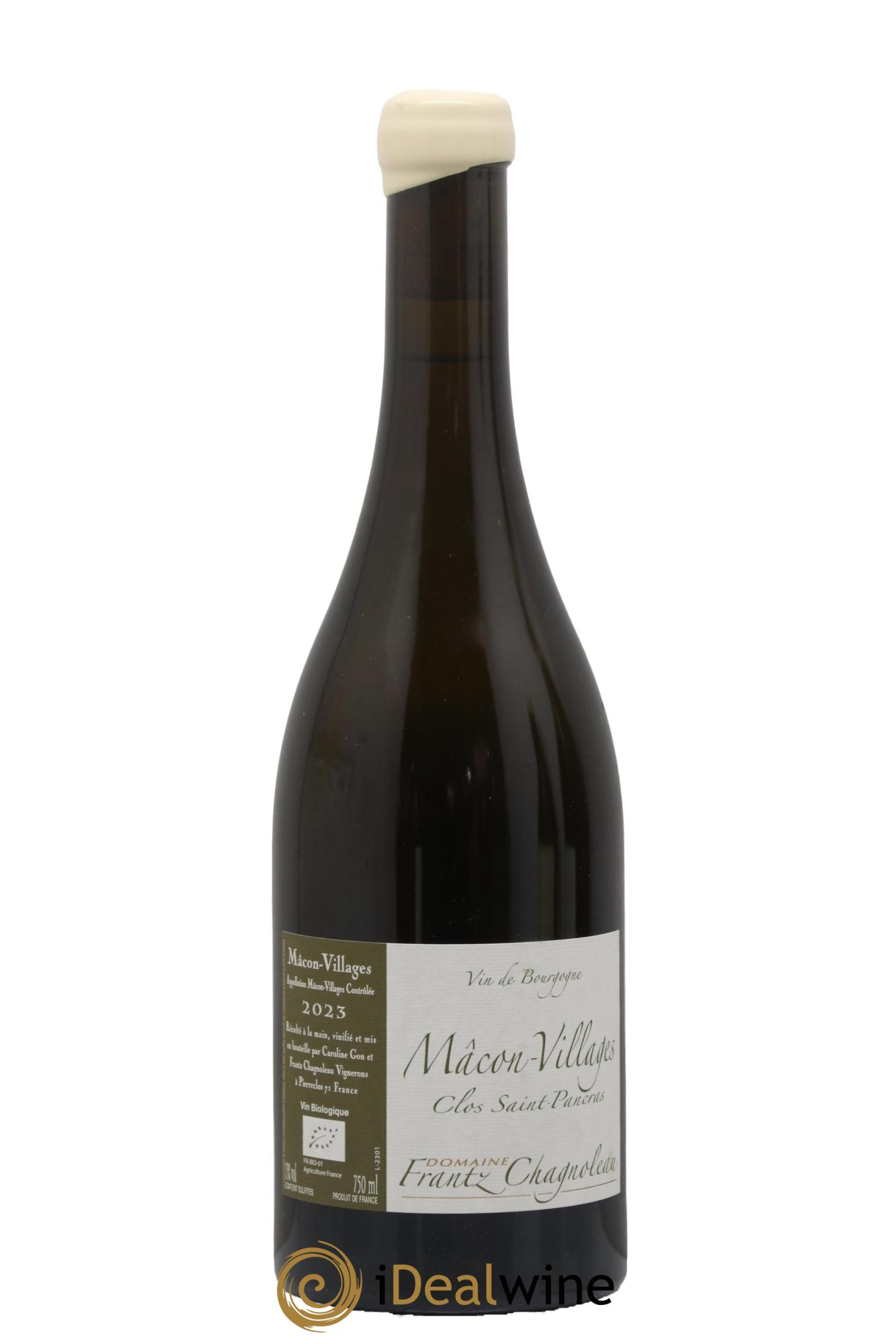 Mâcon Clos Saint Pancras Frantz Chagnoleau (Domaine) 2023 - Posten von 1 Flasche - 0