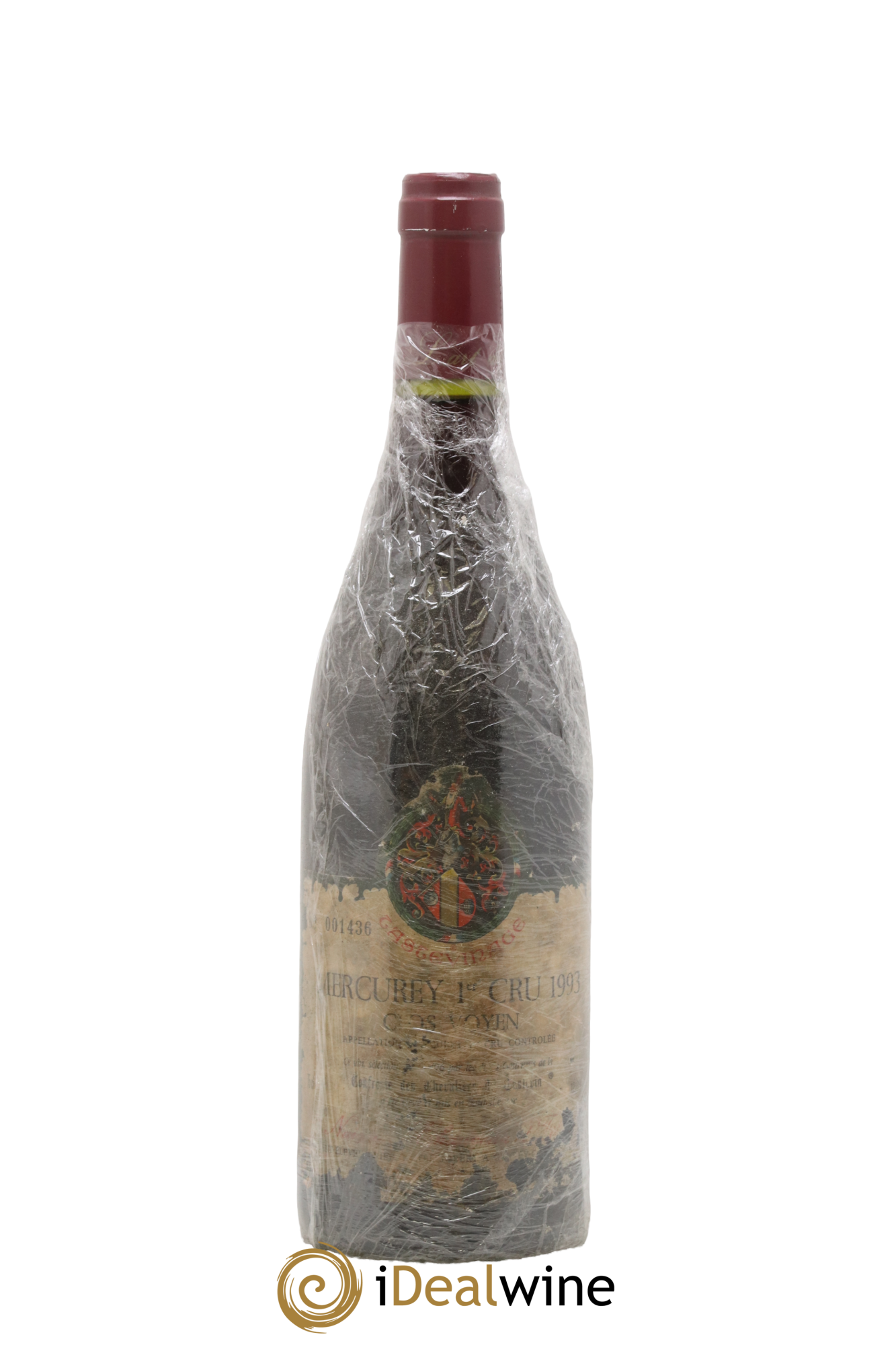 Mercurey 1er Cru Clos Voyen Confrérie des Chevaliers du Tastevin 1993 - Lot de 1 bouteille - 0