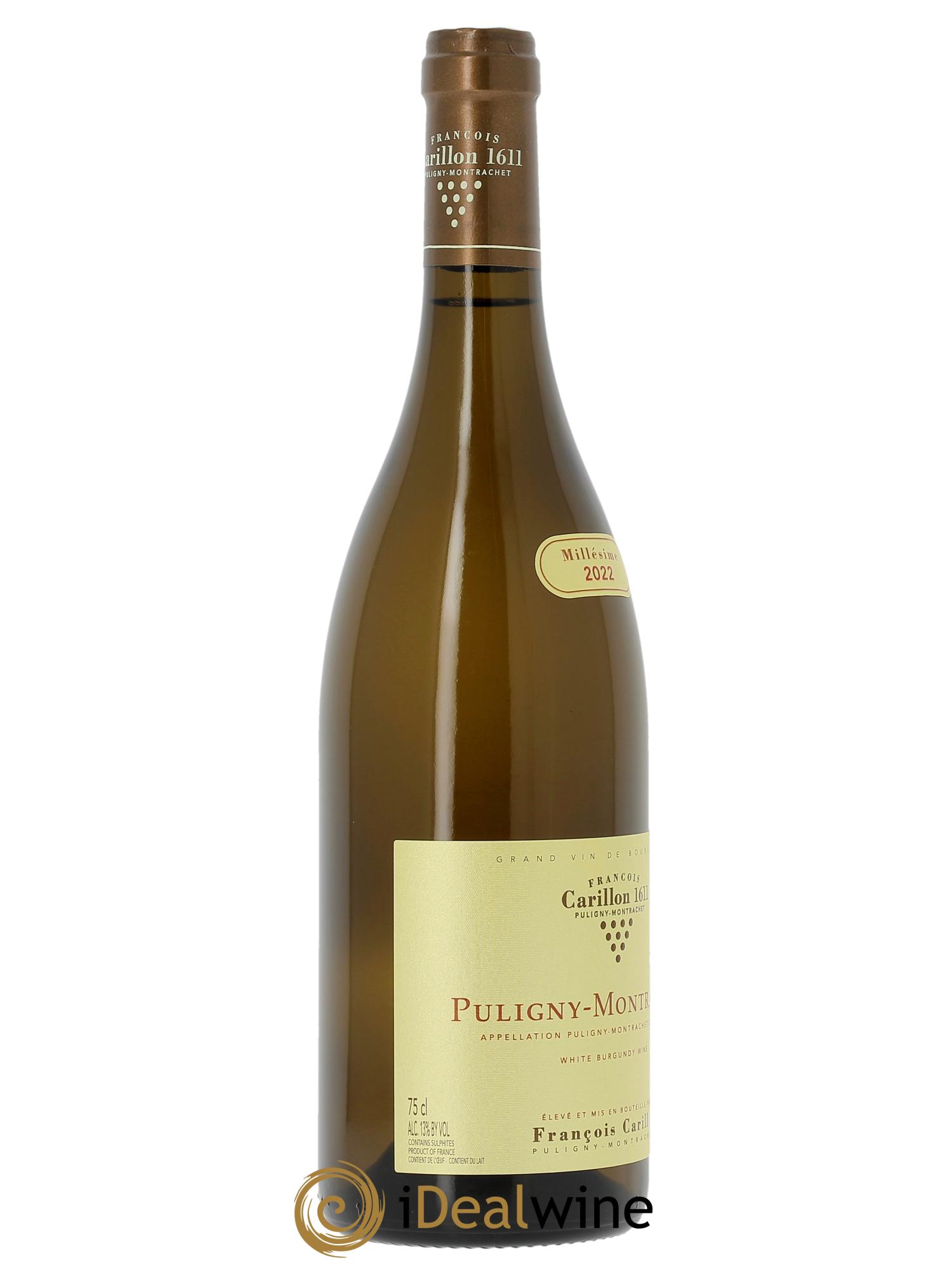 Puligny-Montrachet François Carillon 2022 - Lot de 1 bouteille - 2