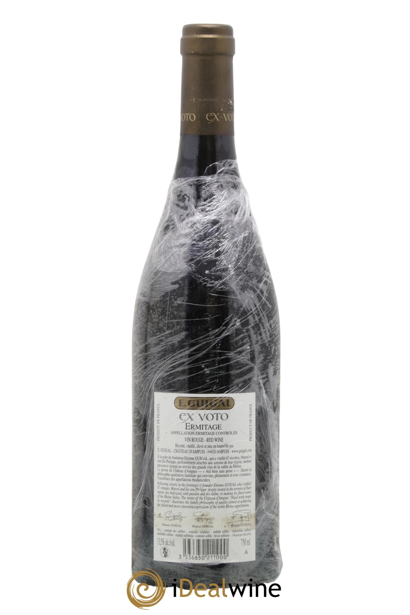 Ermitage Ex Voto Guigal 2006 - Posten von 1 Flasche - 1
