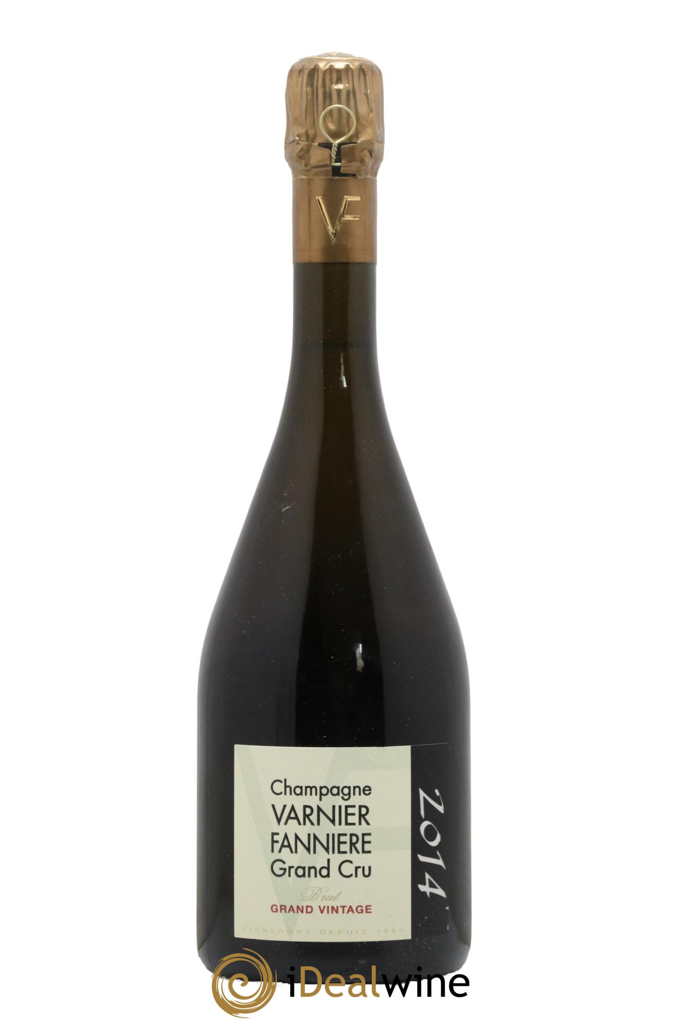Champagne Brut Grand Cru Grand Vintage Varnier Fanniere 2014 - Lot de 1 bouteille - 0