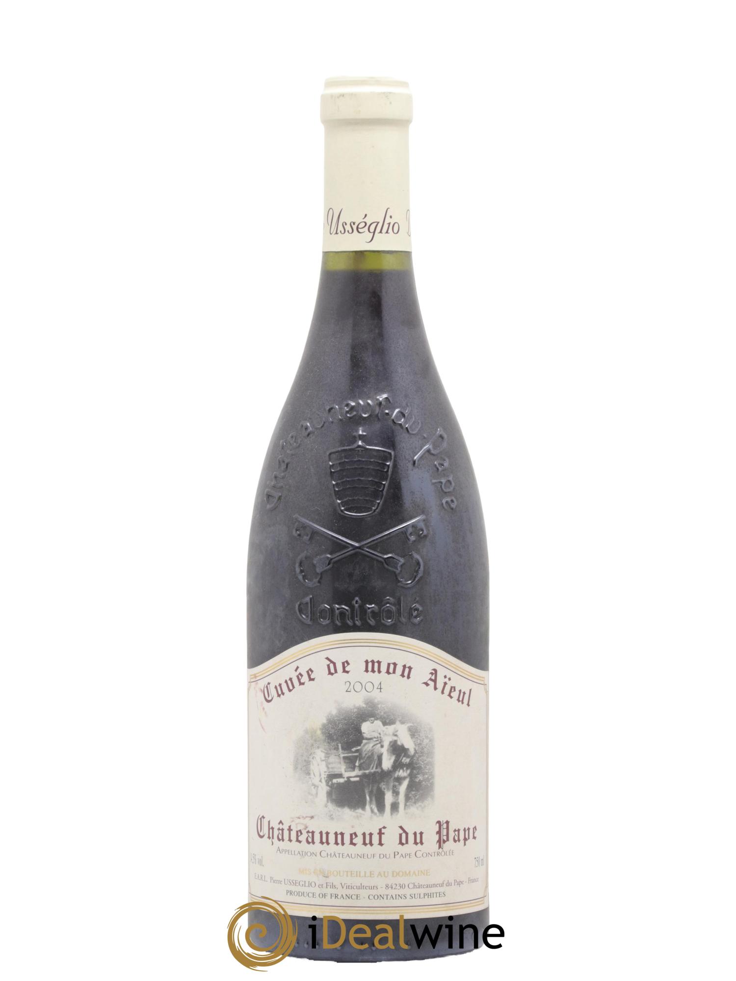 Châteauneuf-du-Pape Cuvée de mon Aïeul Pierre Usseglio & Fils 2004 - Lotto di 1 bottiglia - 0