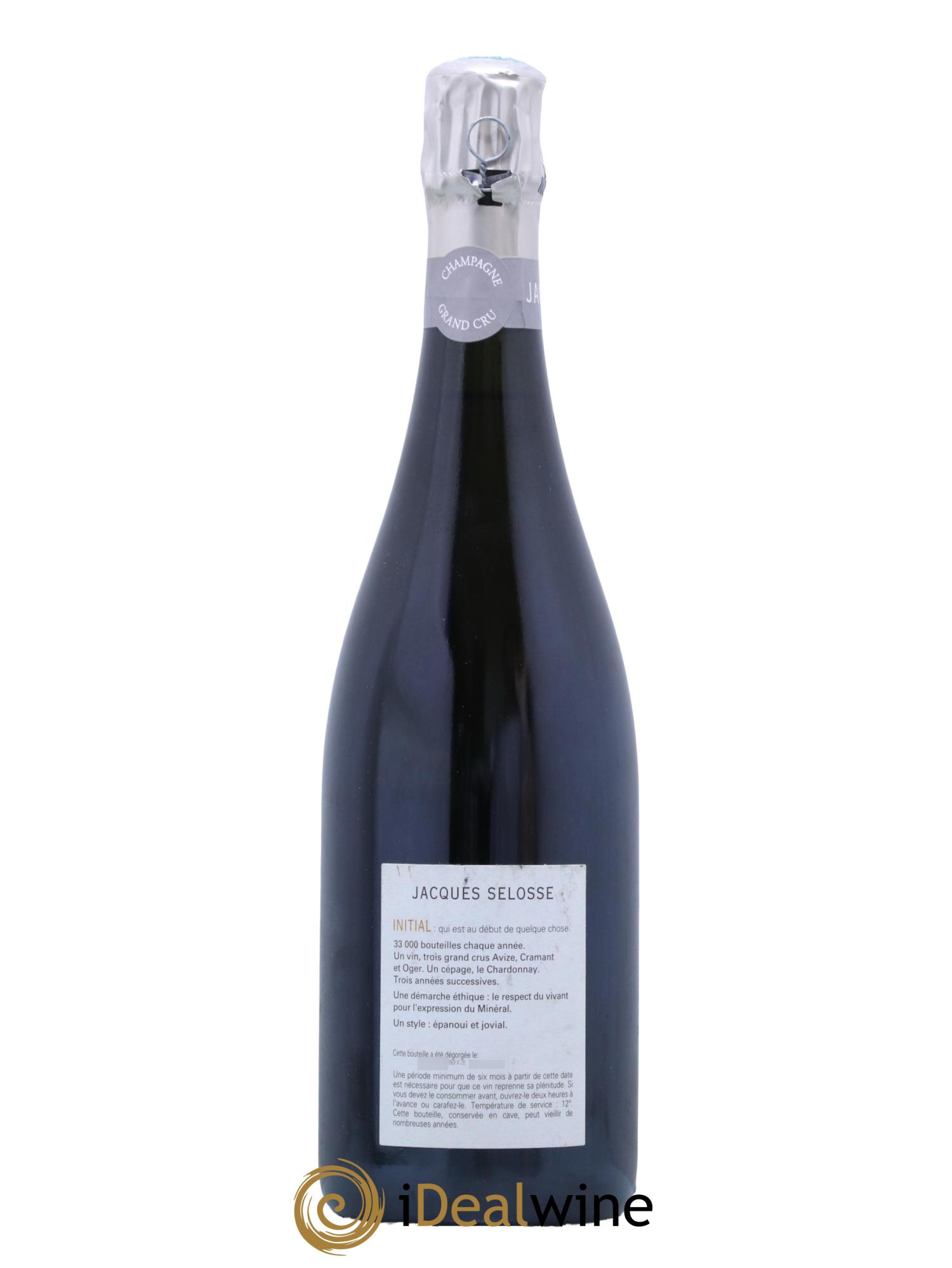 Initial Brut Jacques Selosse - Lot de 1 bouteille - 1