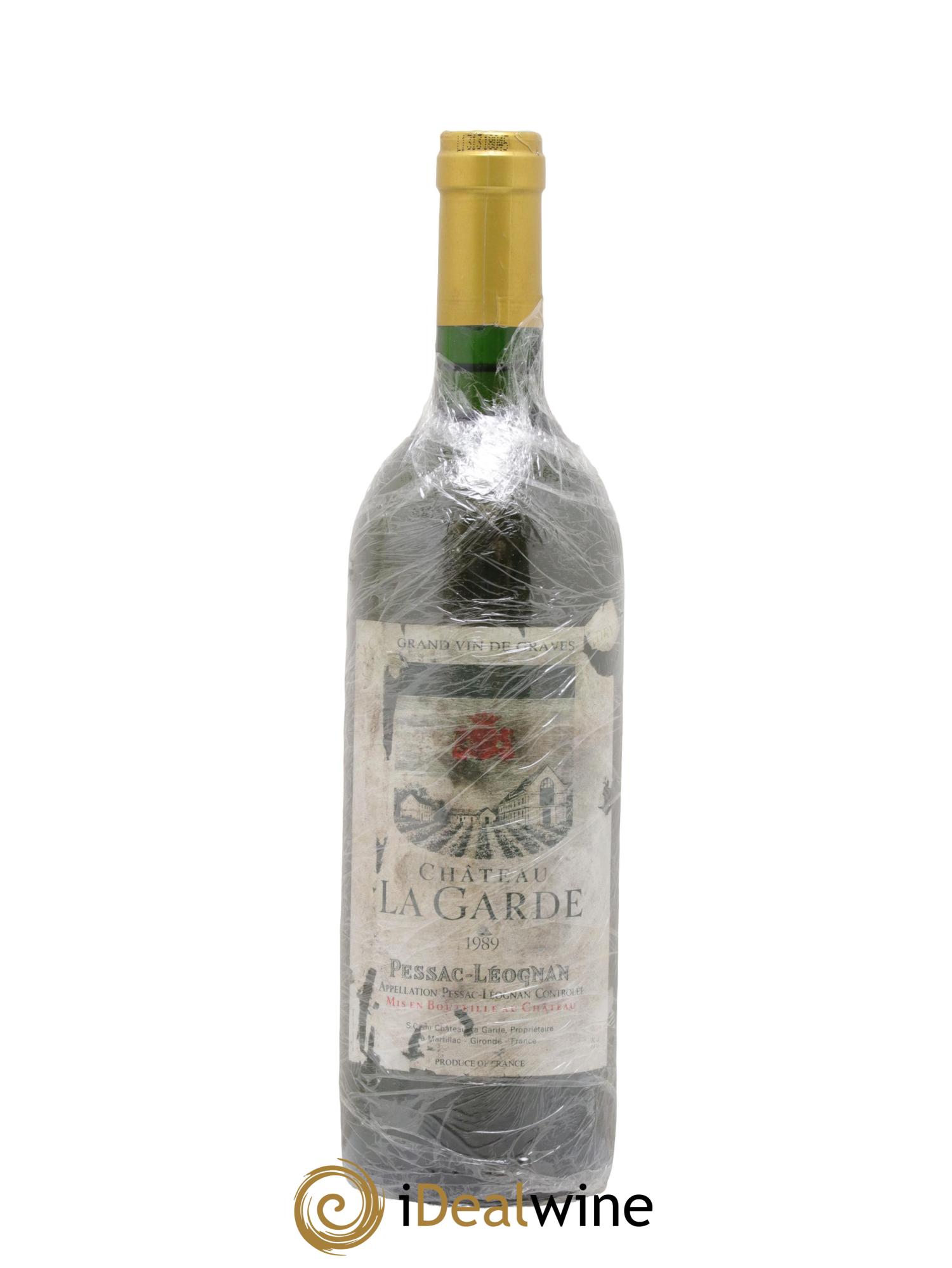 Château la Garde 1989 - Lot de 1 bouteille - 0