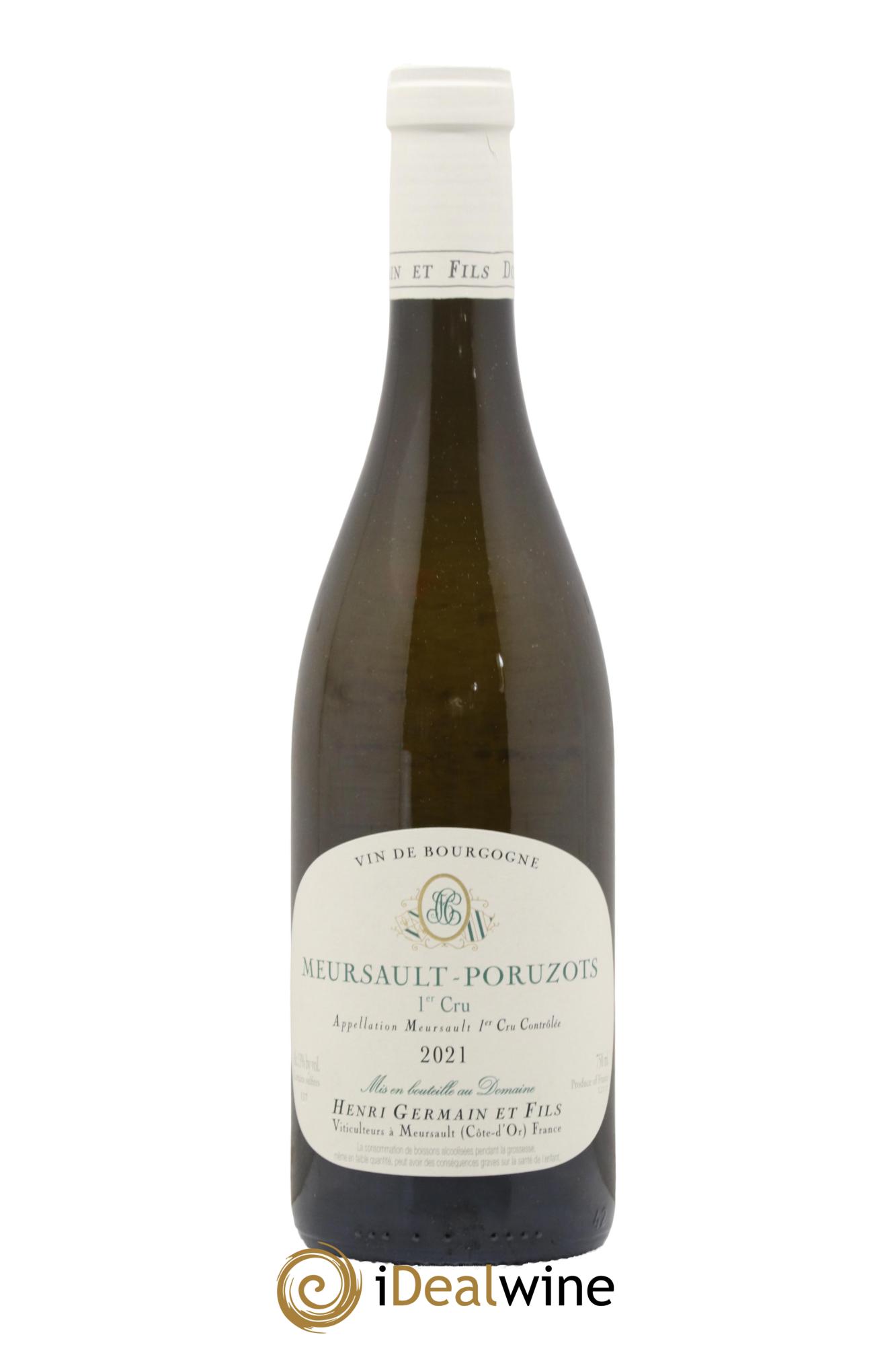 Meursault 1er Cru Poruzots Henri Germain 2021 - Lot de 1 bouteille - 0