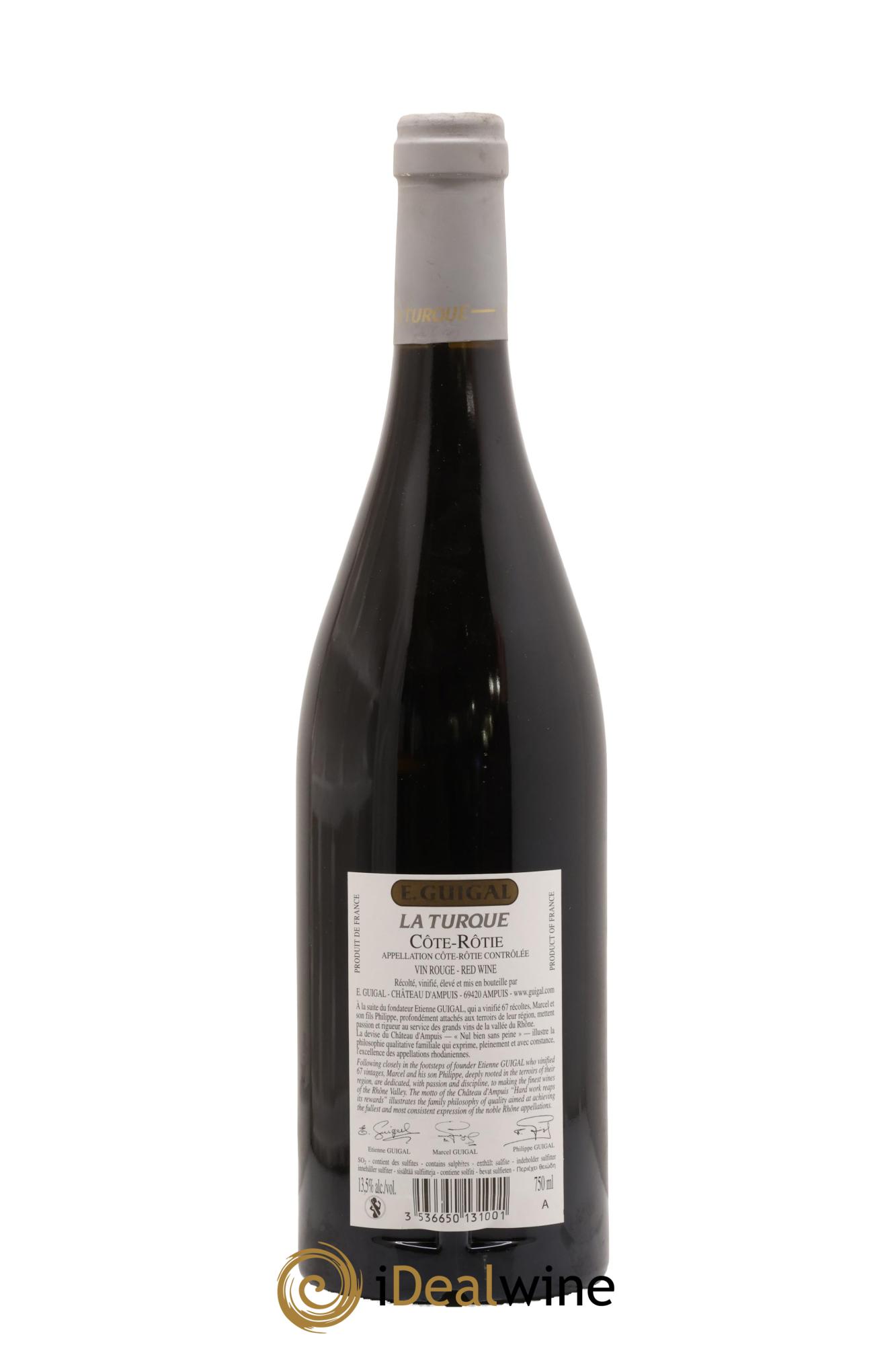 Côte-Rôtie La Turque Guigal 2016 - Lot de 1 bouteille - 1