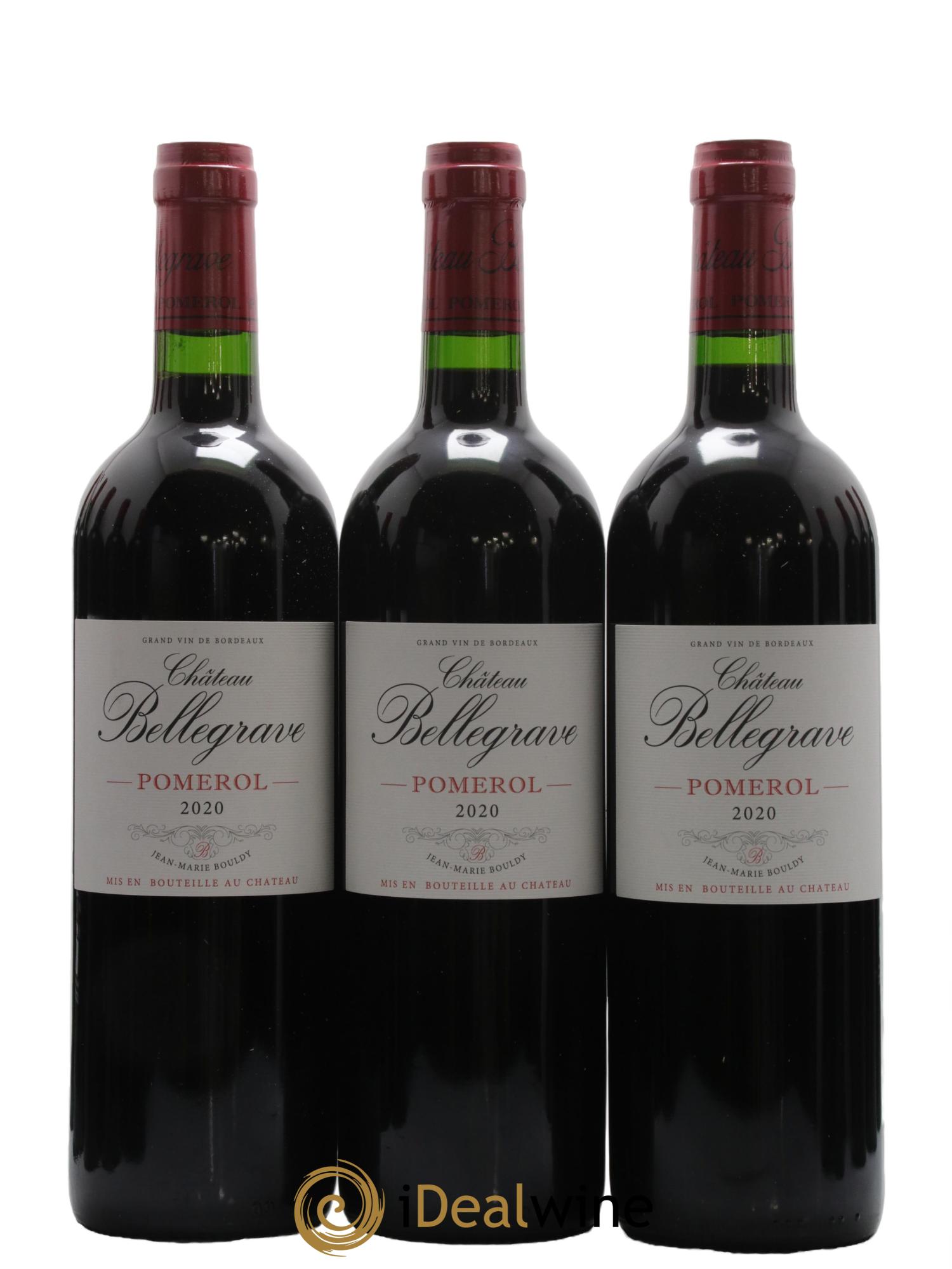 Château Bellegrave 2020 - Lot de 12 bouteilles - 1