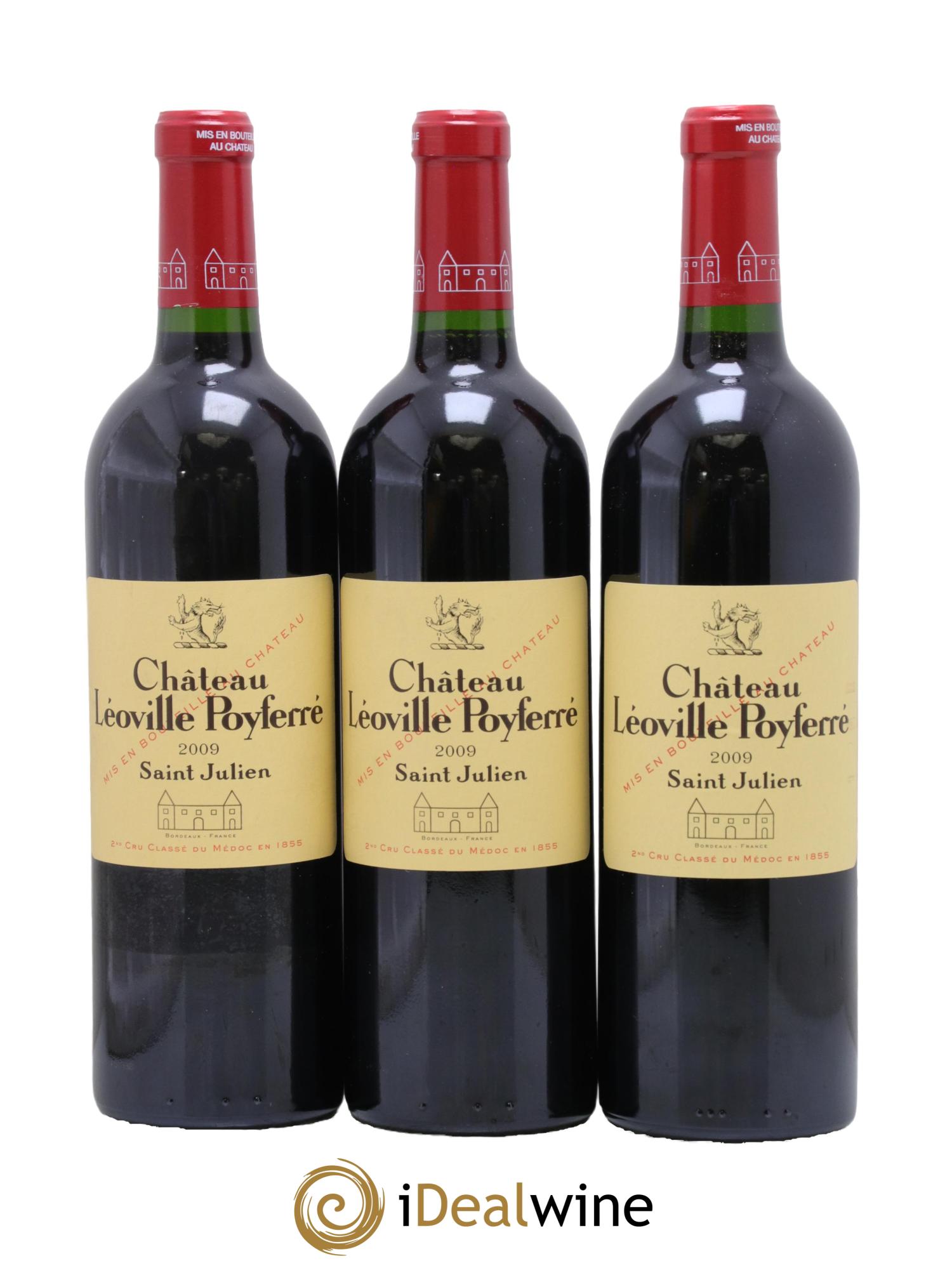 Château Léoville Poyferré 2ème Grand Cru Classé 2009 - Lot de 6 bouteilles - 2