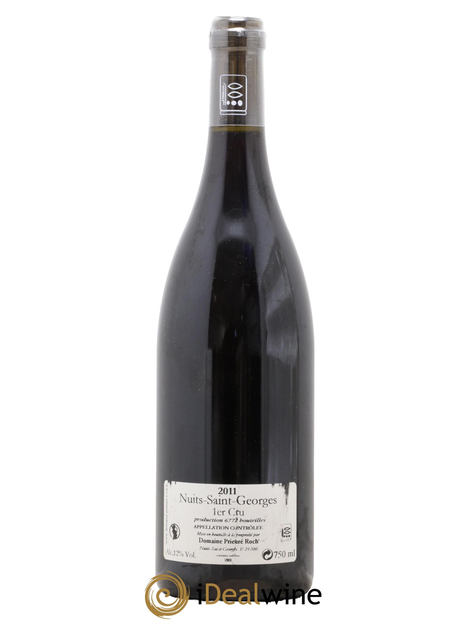 Nuits-Saint-Georges 1er Cru Prieuré Roch 2011 - Lot de 1 bouteille - 1