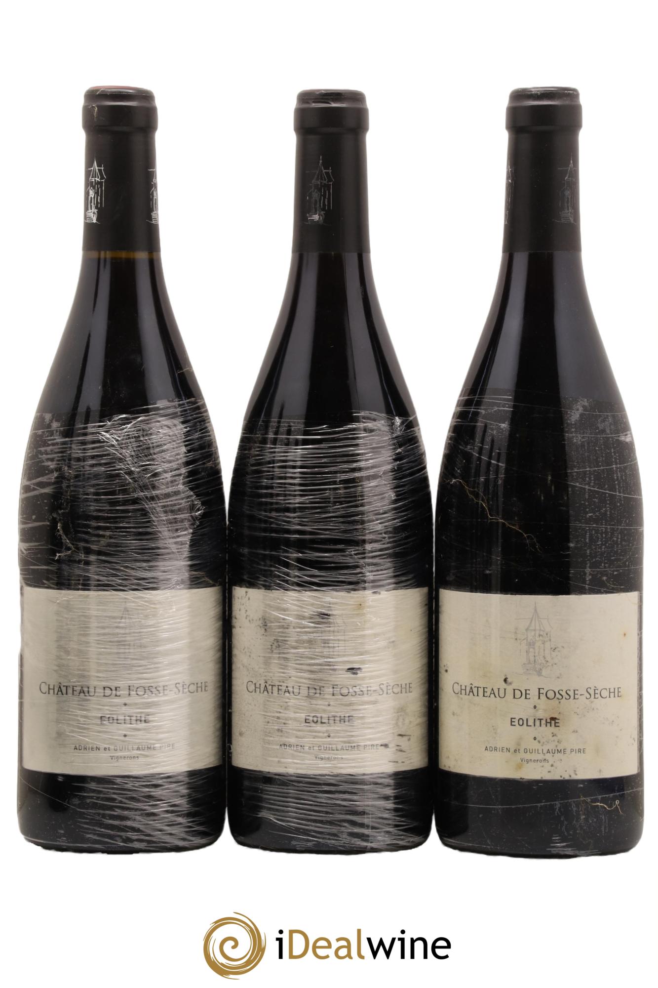 Saumur Eolithe Château de Fosse-Sèche 2014 - Lot de 3 bouteilles - 0
