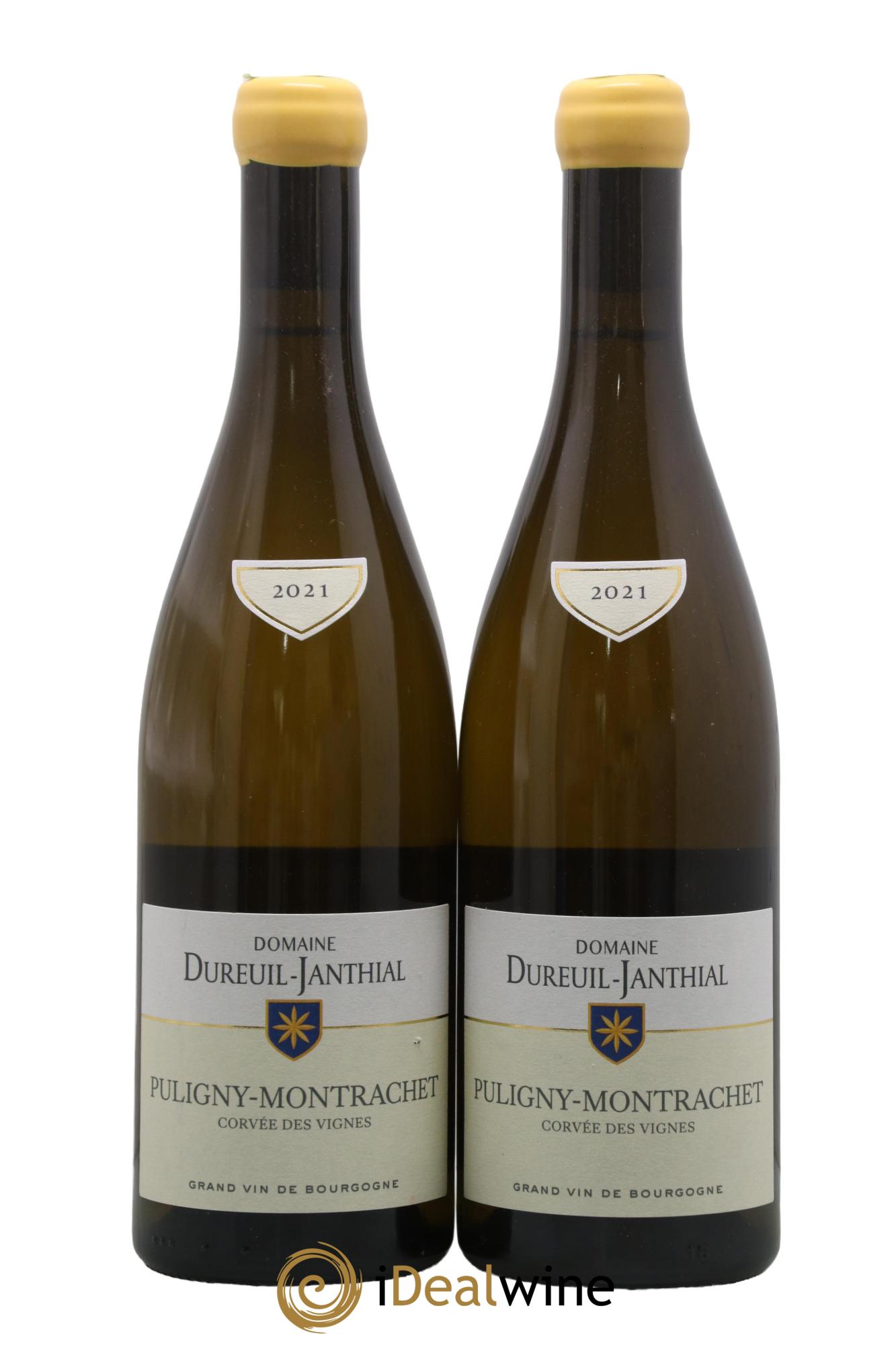 Puligny-Montrachet Corvées des Vignes Vincent Dureuil-Janthial 2021 - Posten von 2 Flaschen - 0