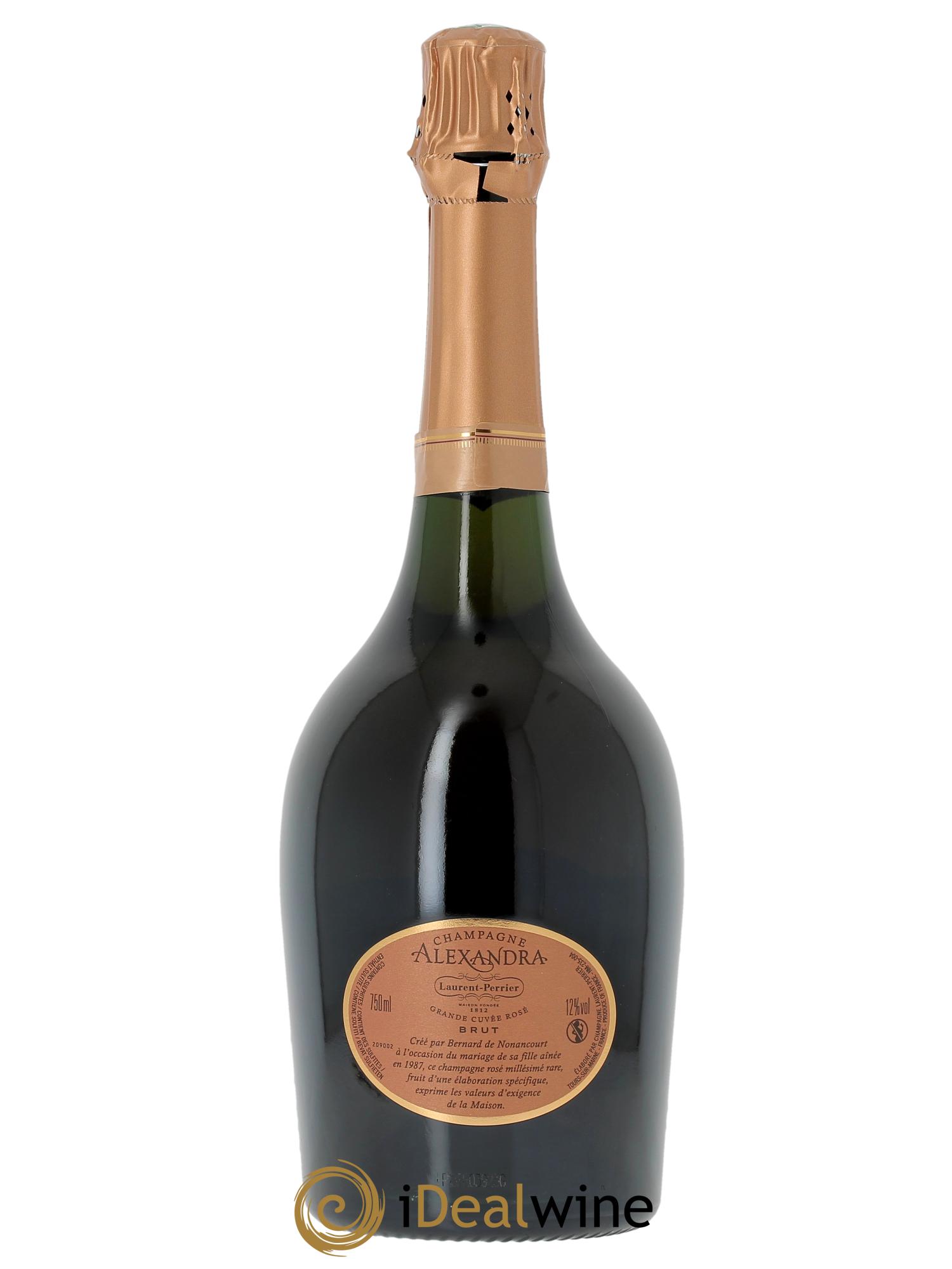 Cuvée Alexandra Laurent Perrier  2012 - Lot de 1 bouteille - 2