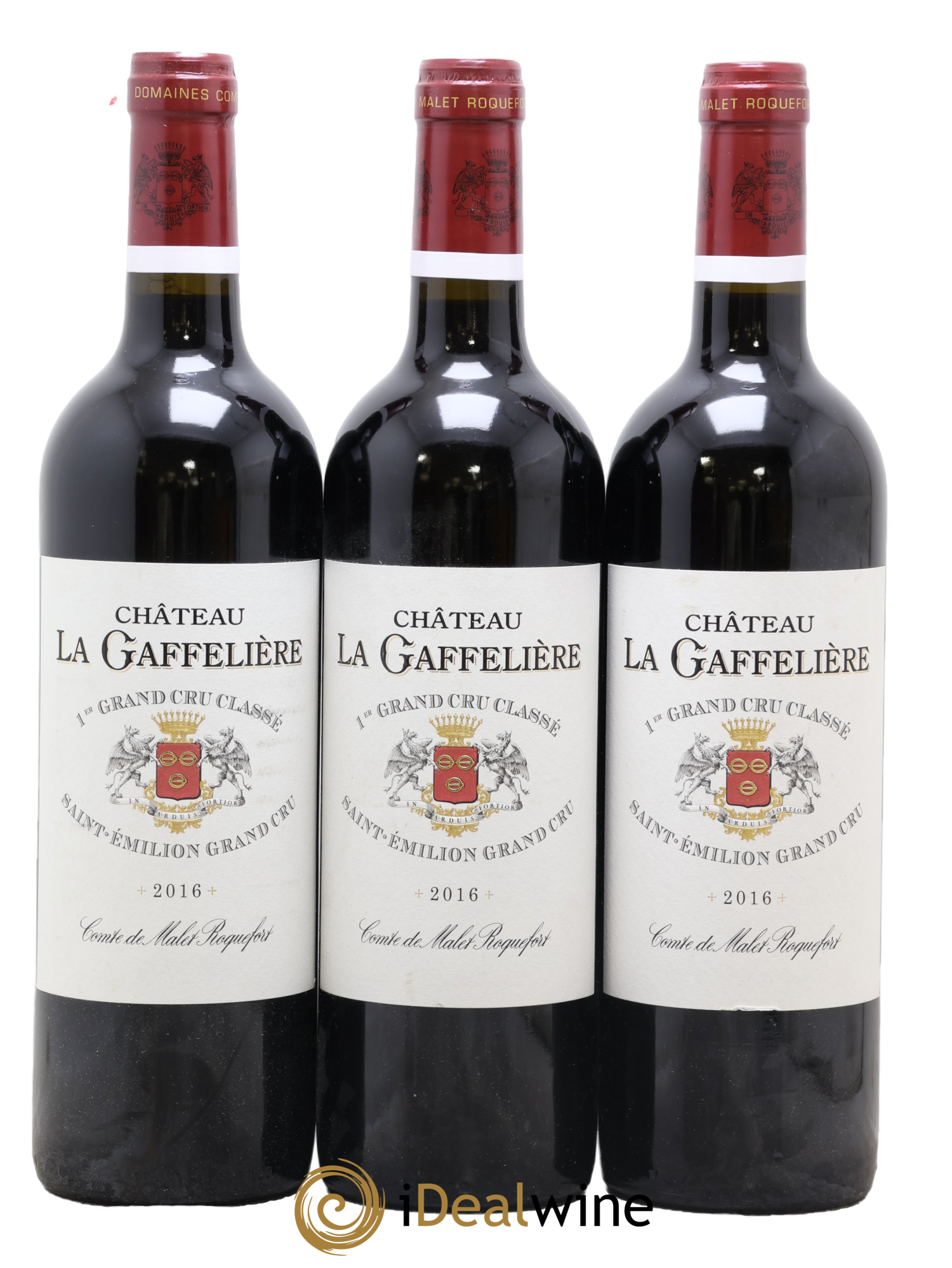 Château la Gaffelière 1er Grand Cru Classé B 2016 - Posten von 3 Flaschen - 0