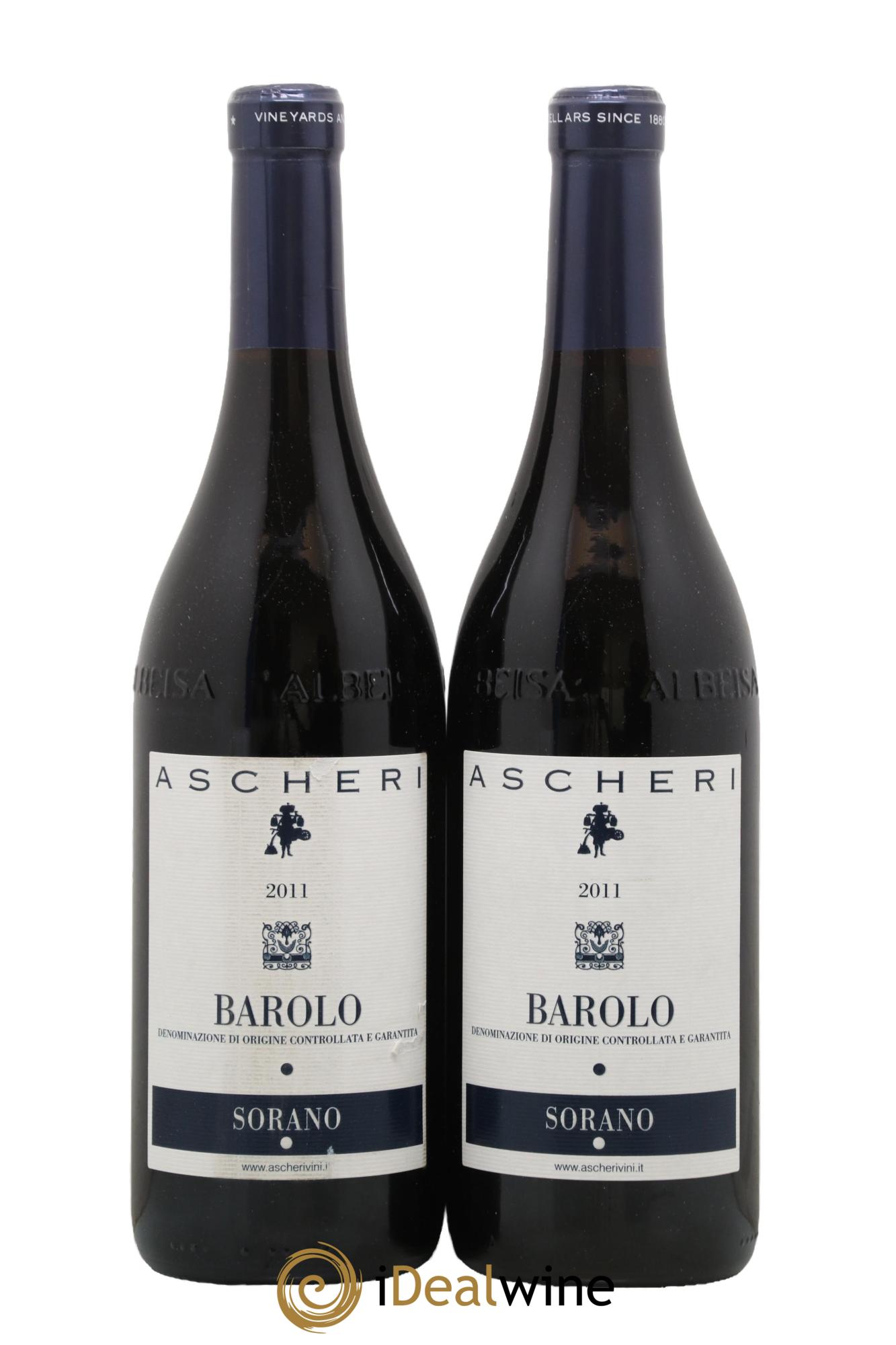 Barolo DOCG Sorano Ascheri 2011 - Posten von 2 Flaschen - 0