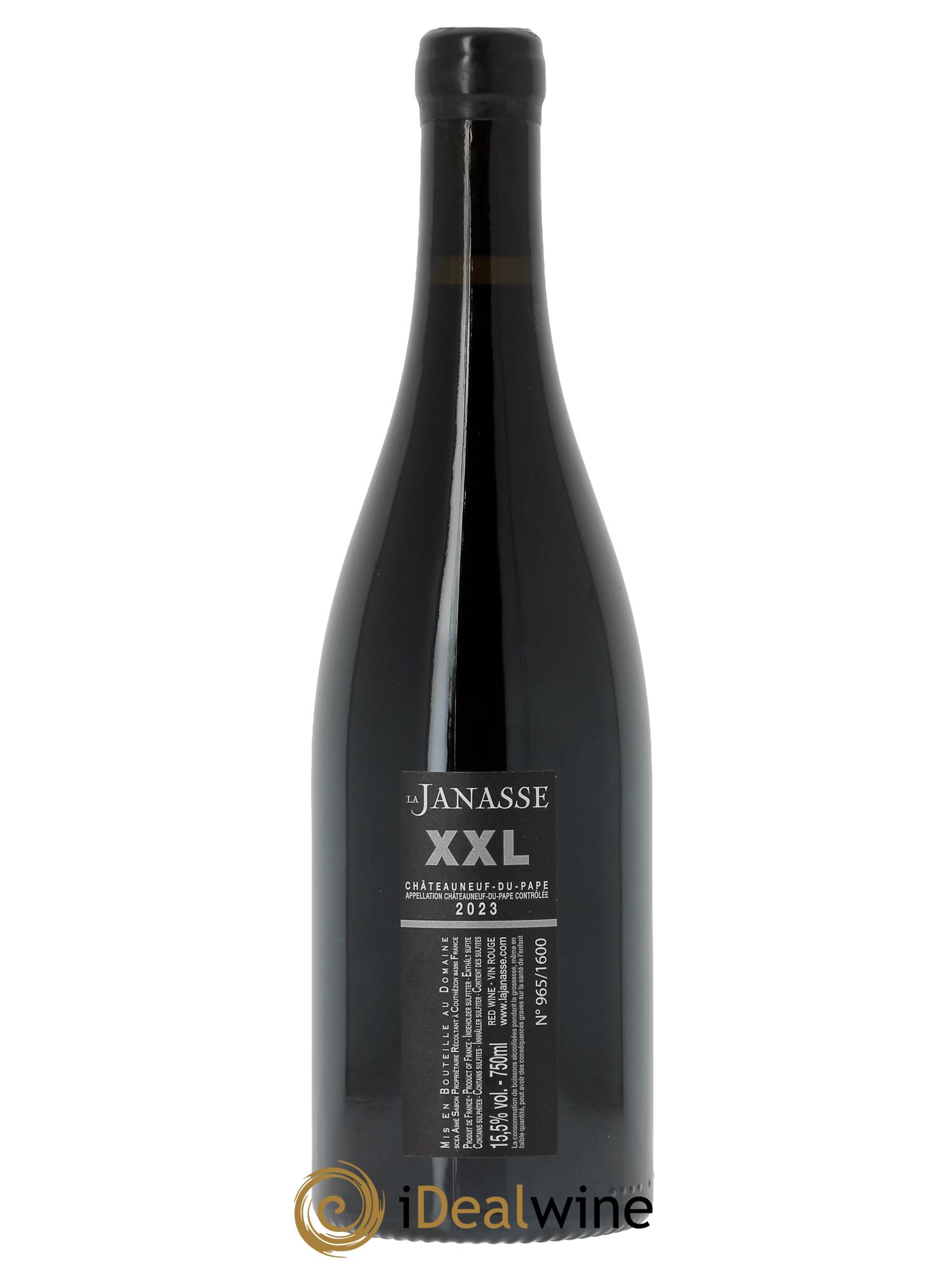 Châteauneuf-du-Pape Cuvée XXL La Janasse (Domaine de) 2023 - Lot de 1 bouteille - 1