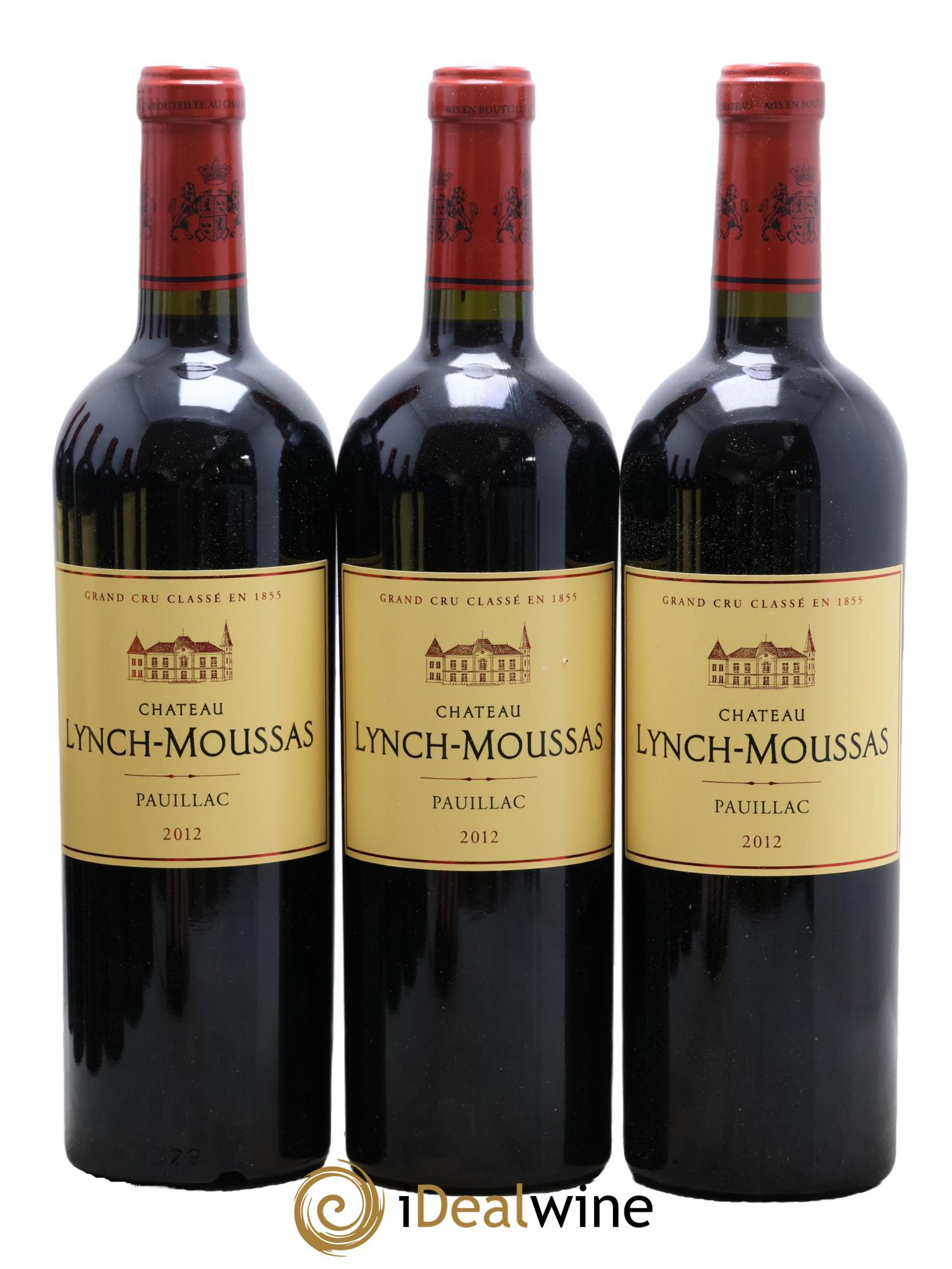 Château Lynch Moussas 5ème Grand Cru Classé 2012 - Lotto di 12 bottiglie - 2