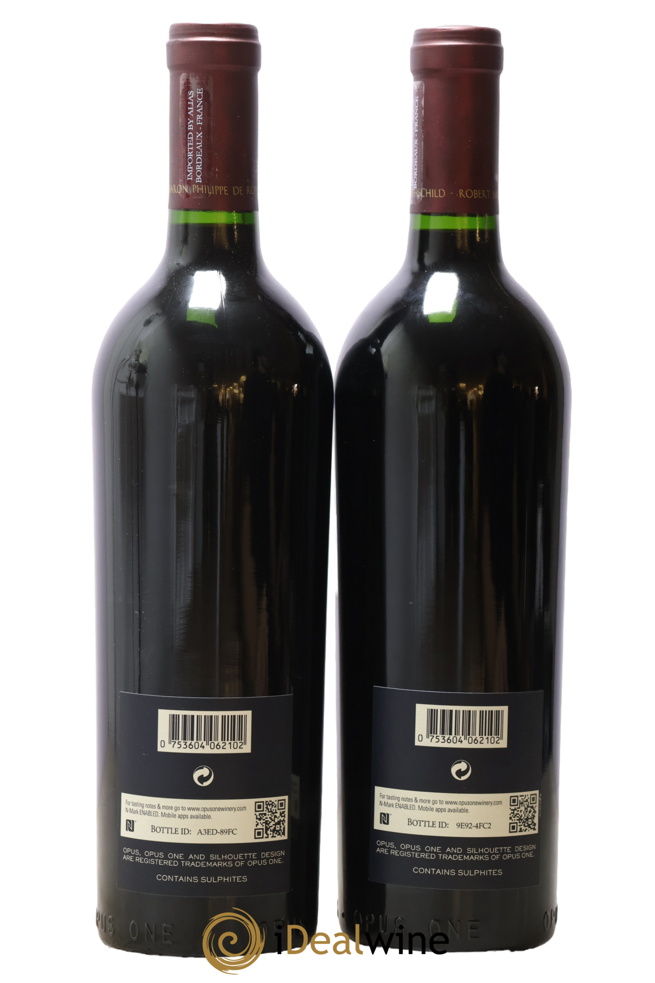 Napa Valley Opus One Robert Mondavi 2010 - Lotto di 2 bottiglie - 1