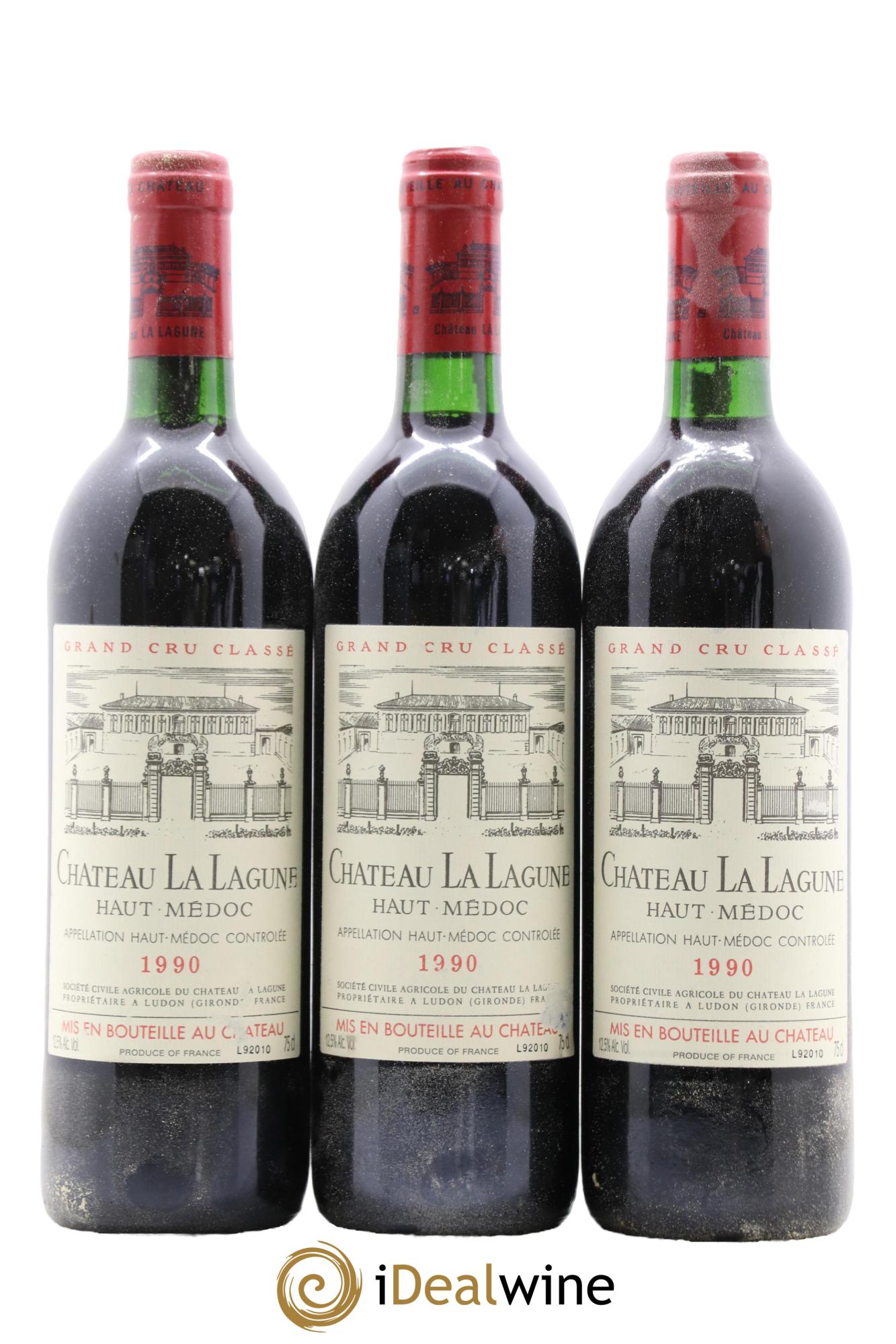 Château la Lagune 3ème Grand Cru Classé 1990 - Lot de 12 bouteilles - 4