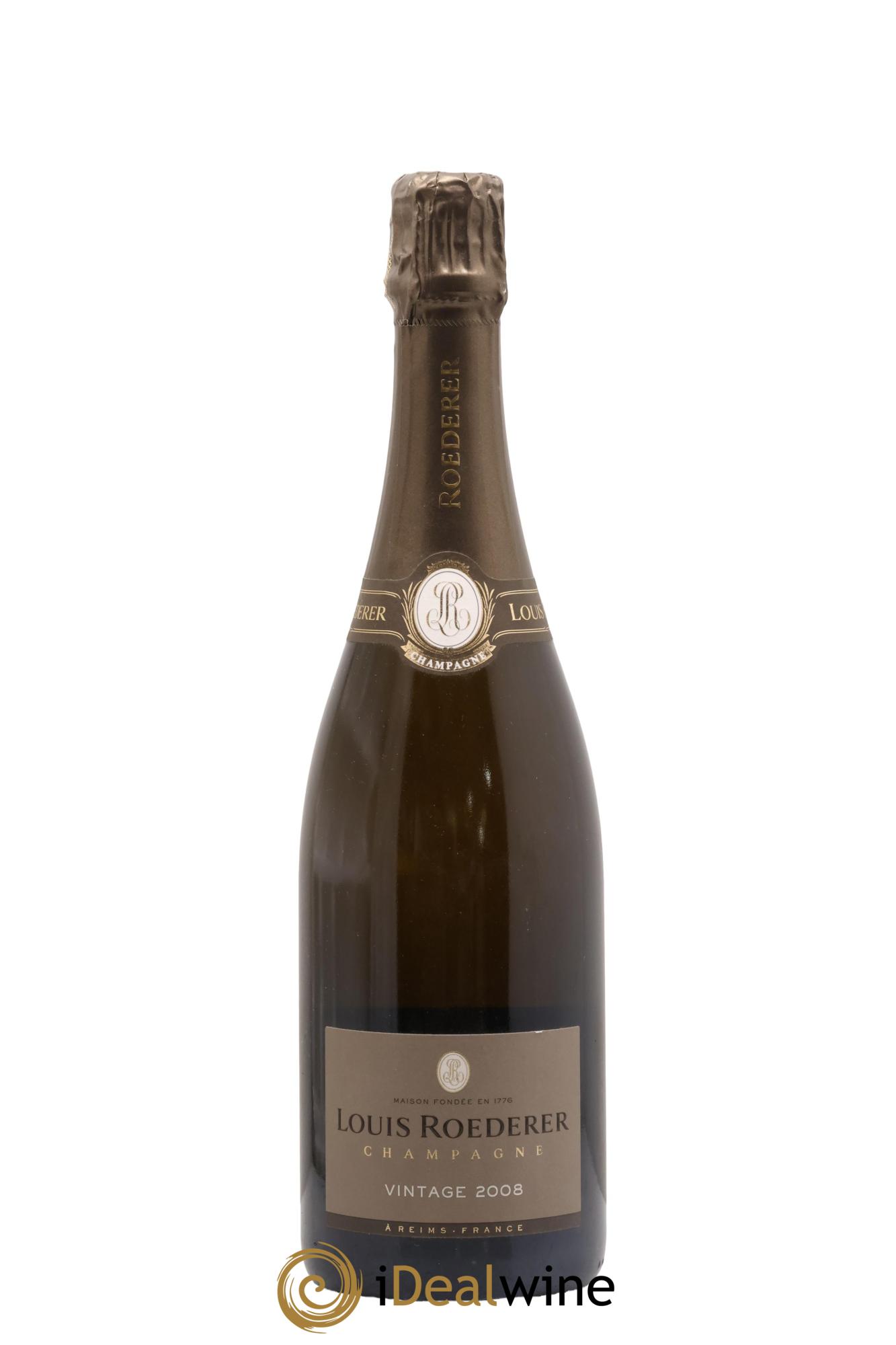 Millésimé Brut Louis Roederer 2008 - Lot de 1 bouteille - 0